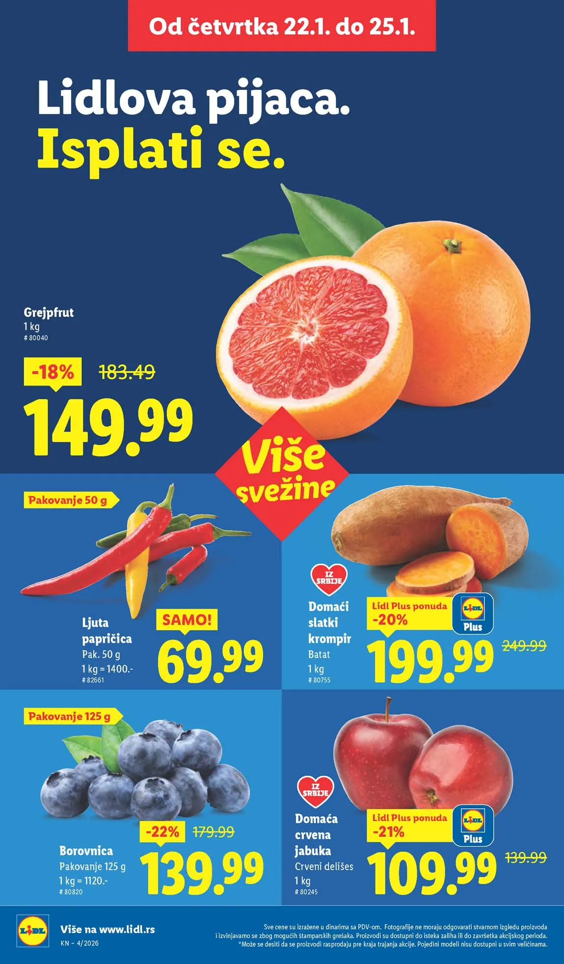 Lidl katalog sniženja Lidl akcija sniženja