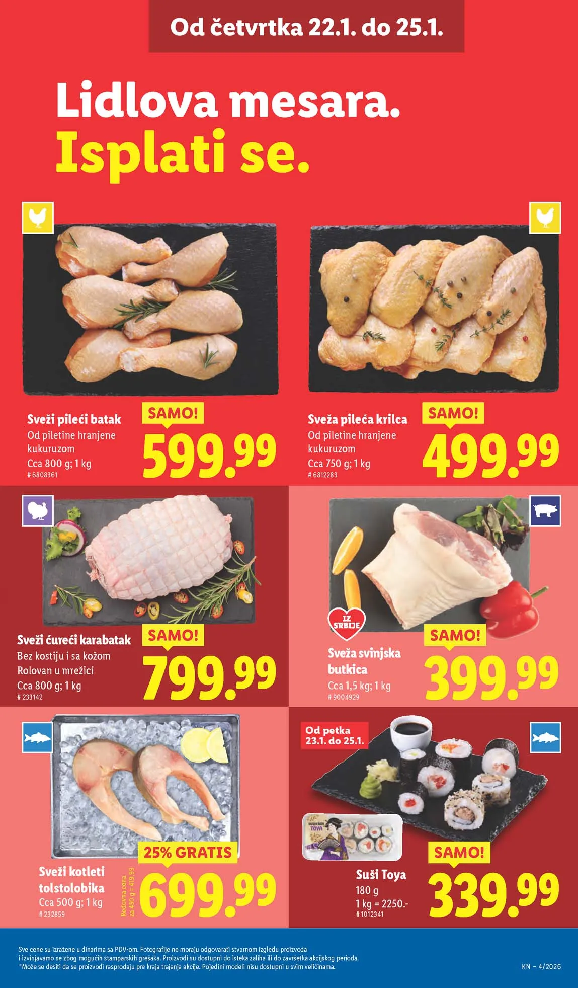 Lidl katalog sniženja Lidl akcija sniženja