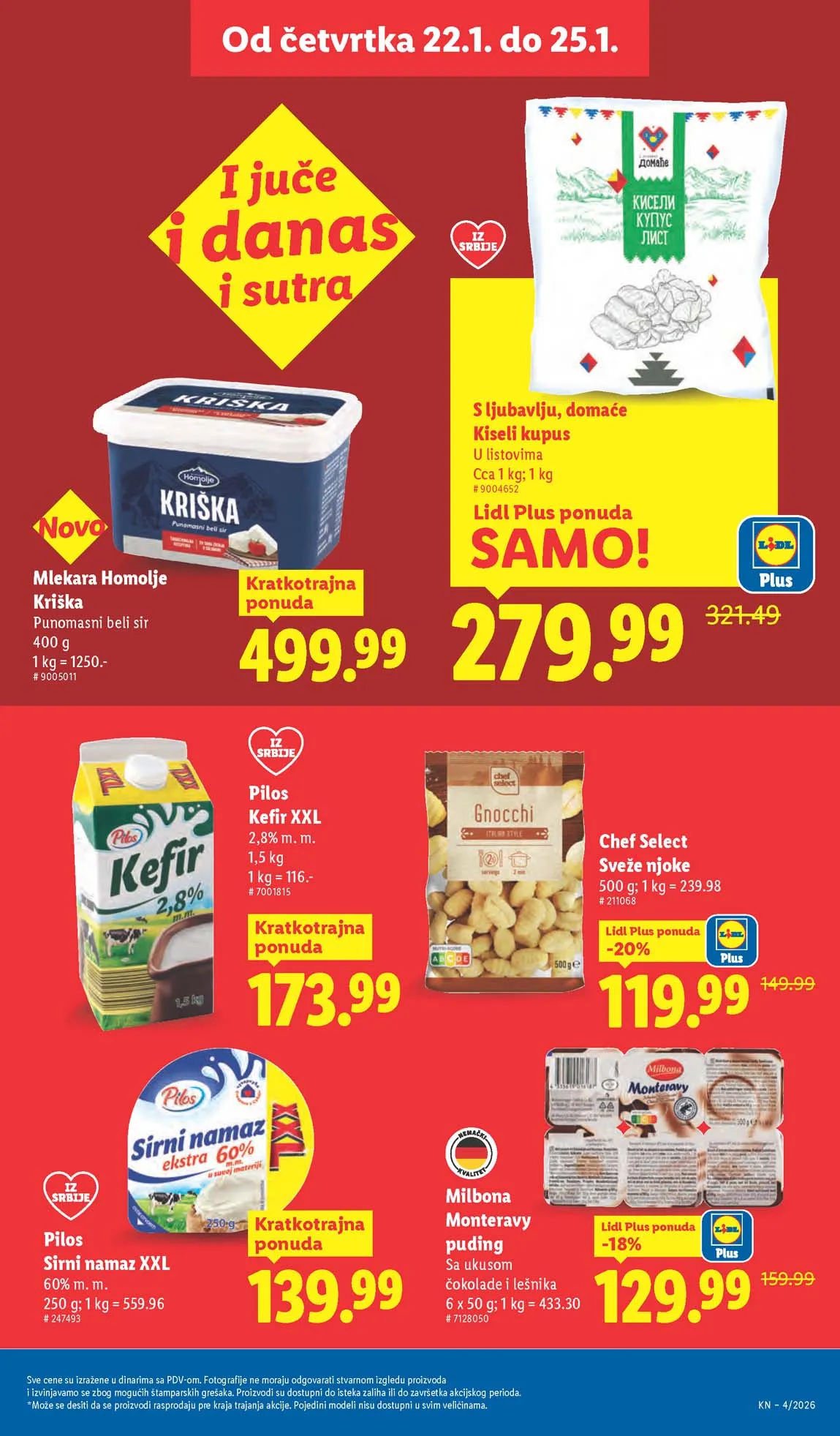 Lidl katalog sniženja Lidl akcija sniženja