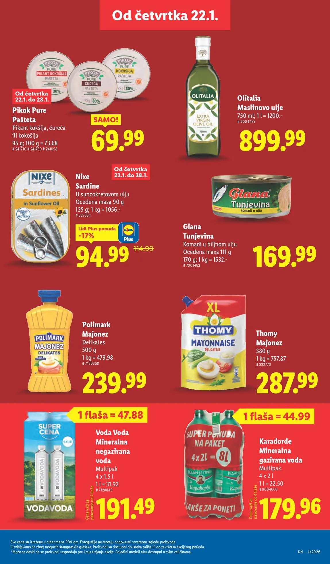Lidl katalog sniženja Lidl akcija sniženja