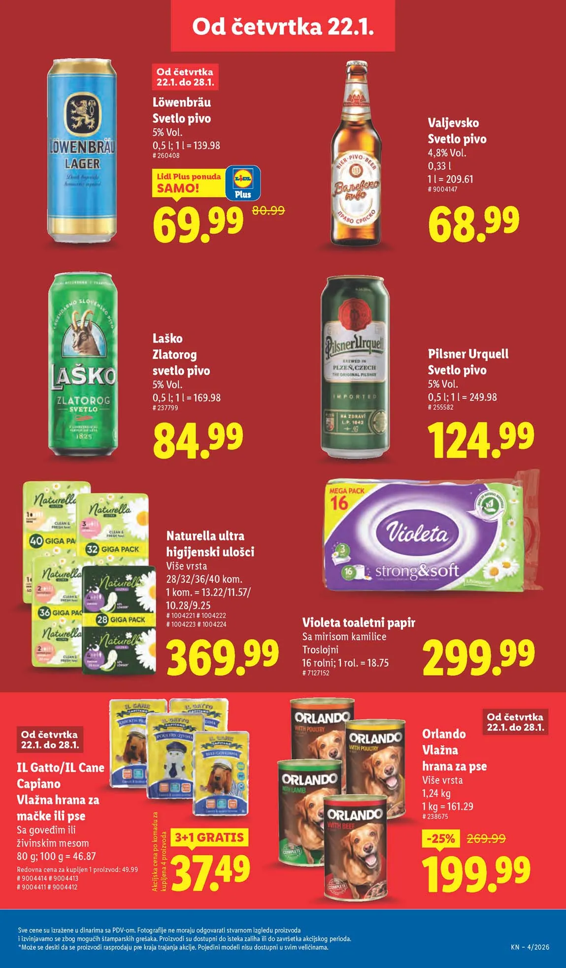 Lidl katalog sniženja Lidl akcija sniženja
