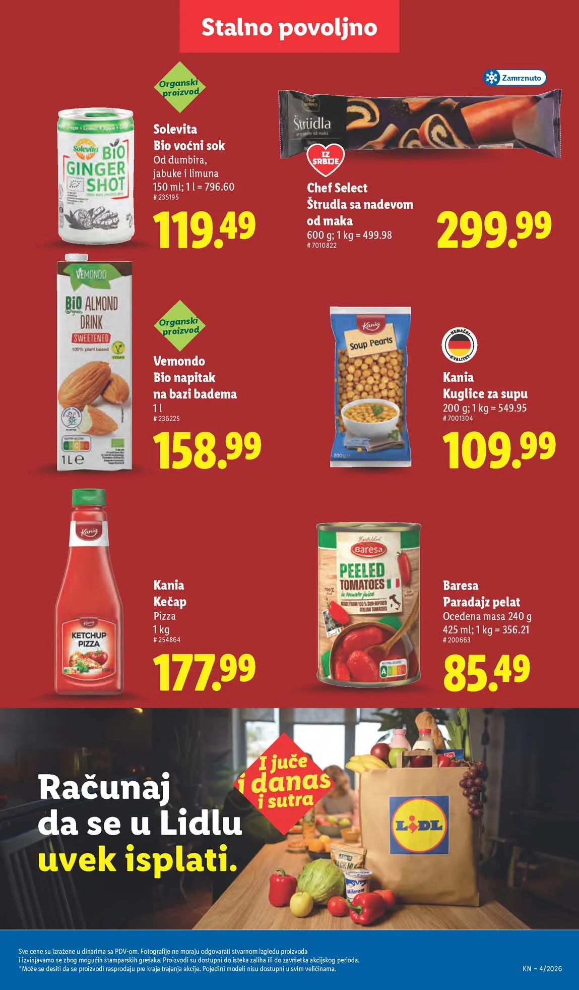 Lidl katalog sniženja Lidl akcija sniženja