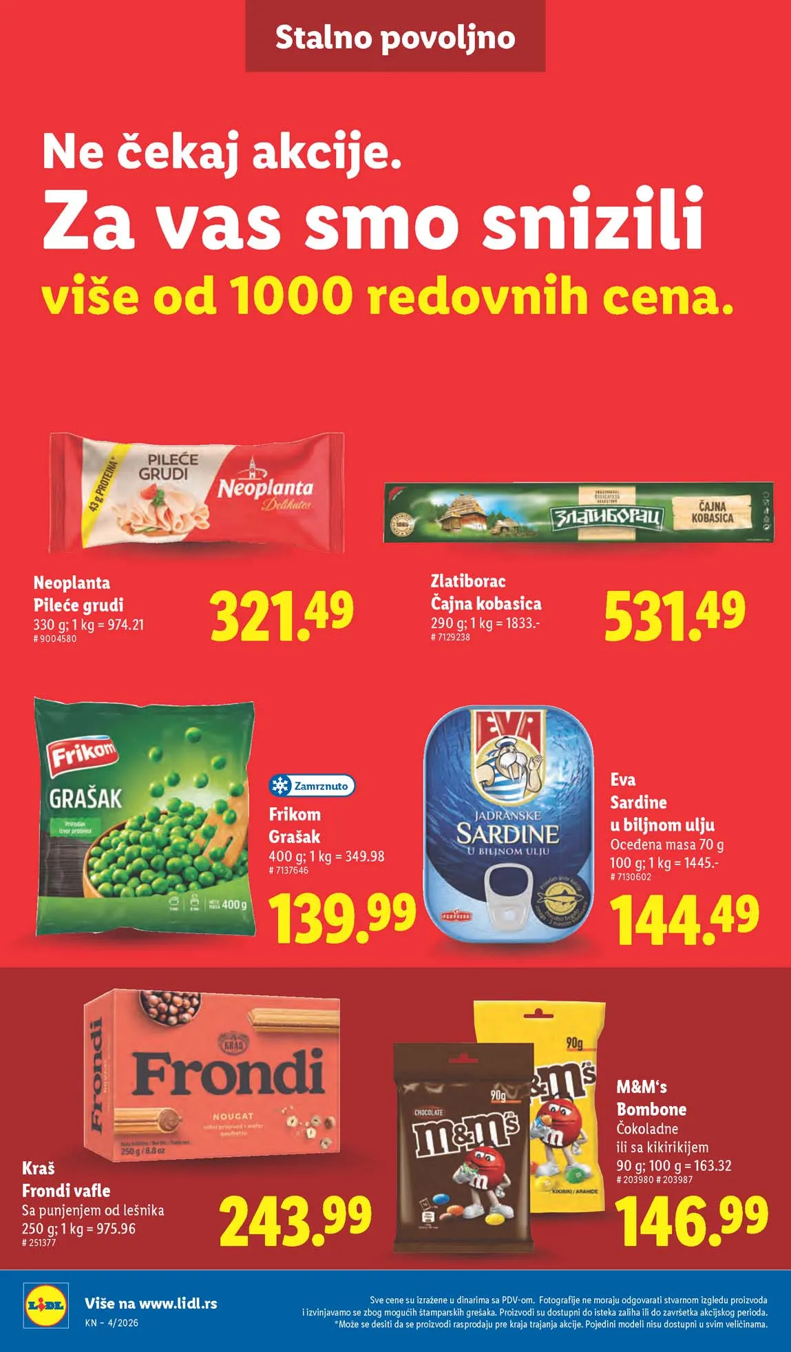 Lidl katalog sniženja Lidl akcija sniženja