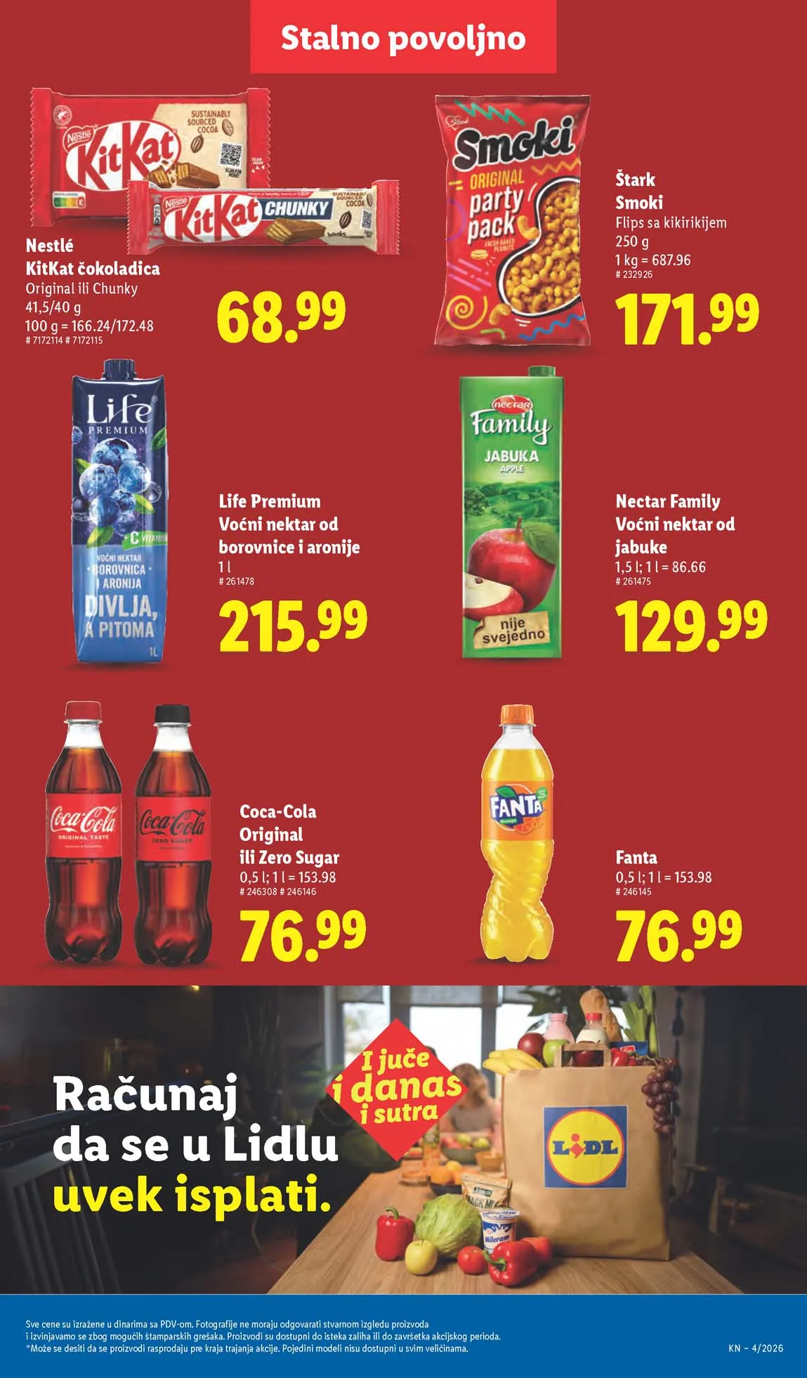 Lidl katalog sniženja Lidl akcija sniženja