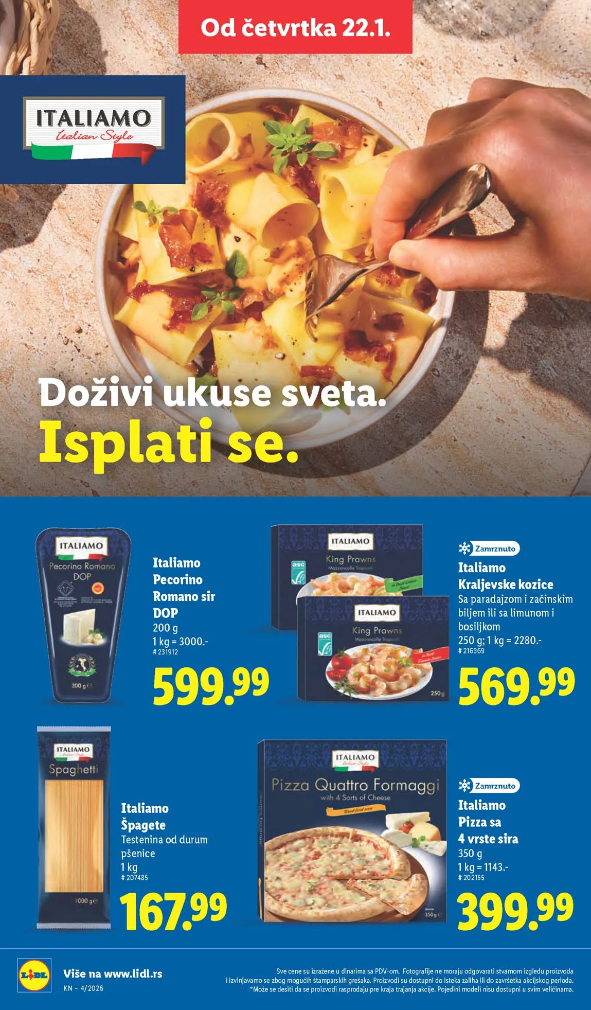 Lidl katalog sniženja Lidl akcija sniženja