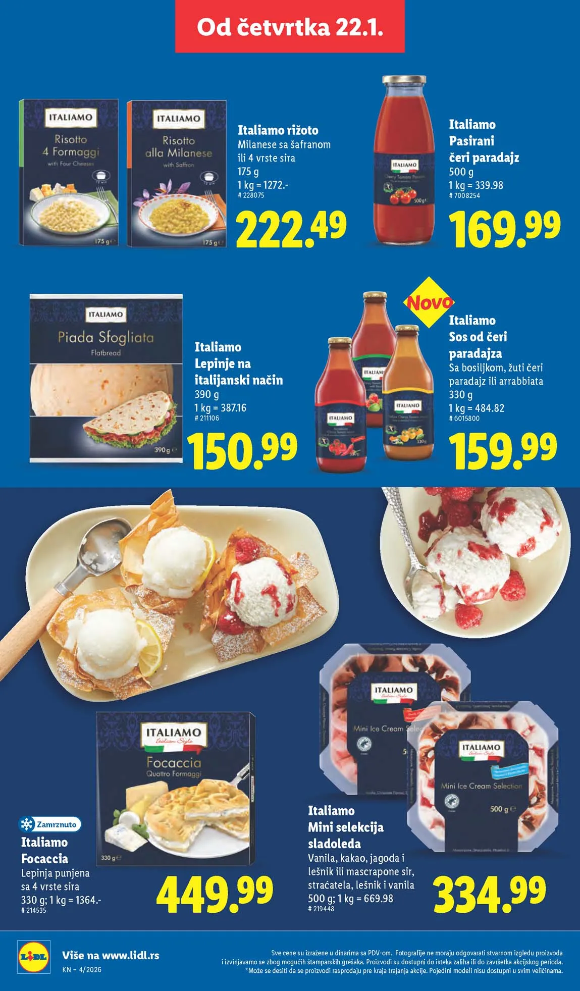 Lidl katalog sniženja Lidl akcija sniženja