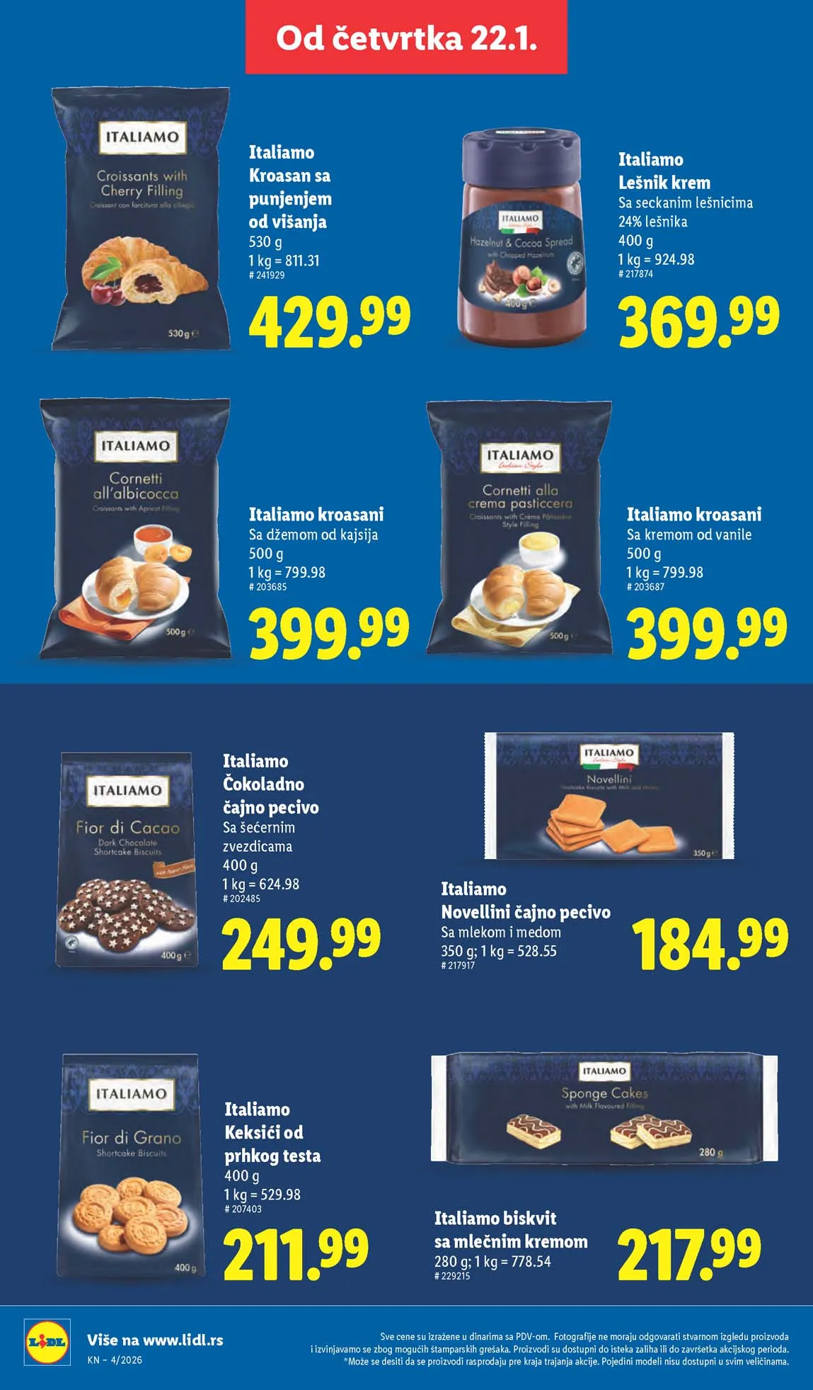 Lidl katalog sniženja Lidl akcija sniženja