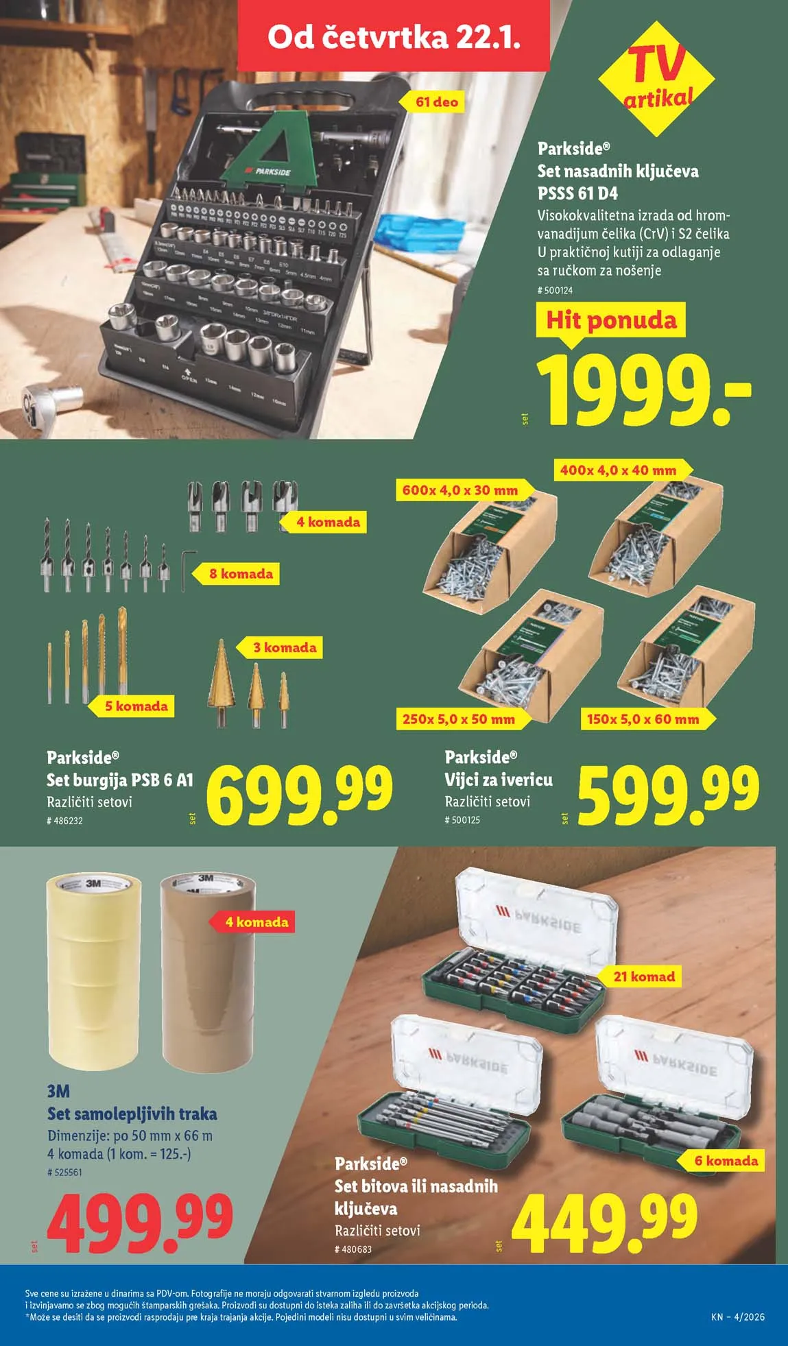 Lidl katalog sniženja Lidl akcija sniženja