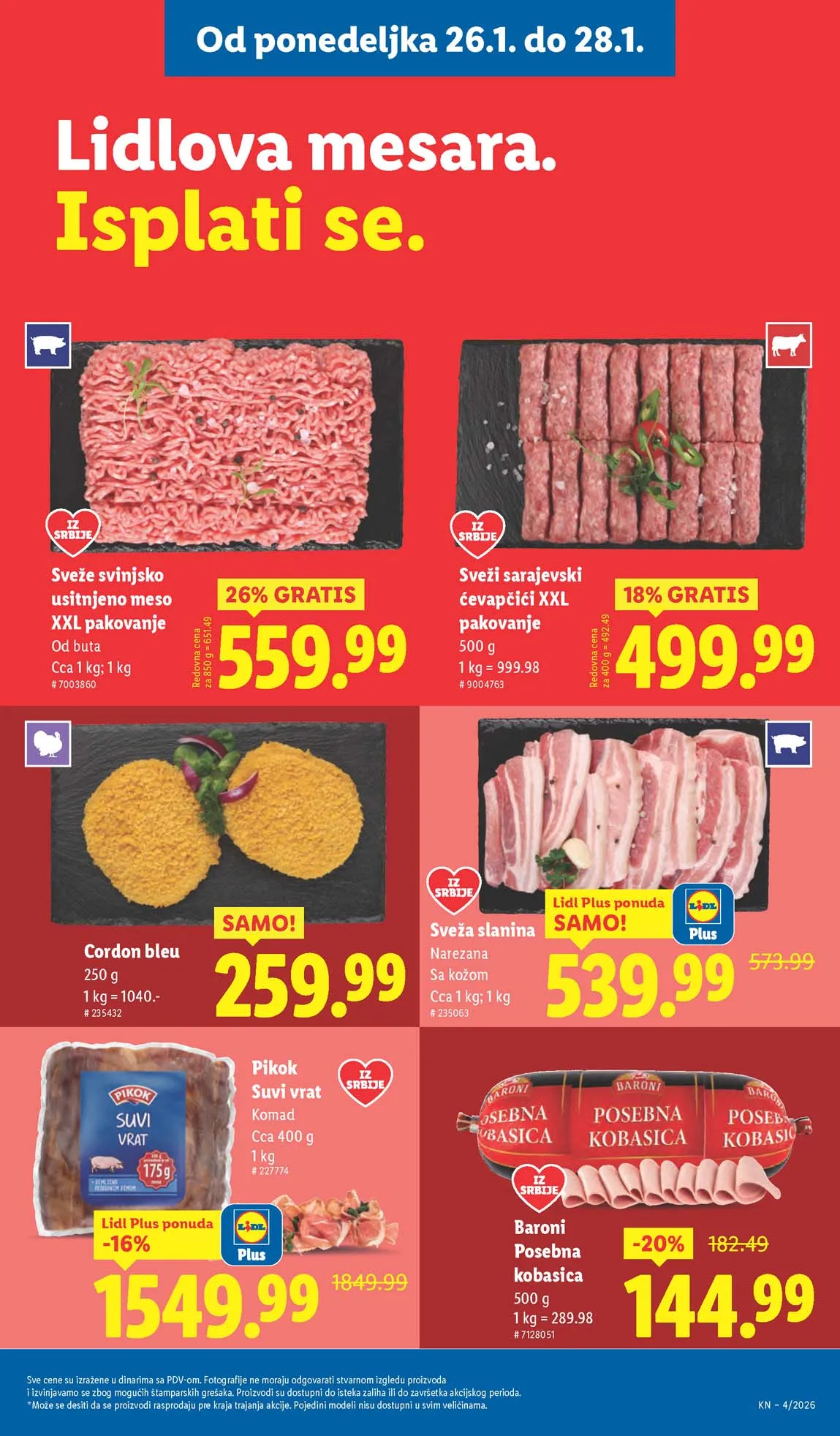 Lidl katalog sniženja Lidl akcija sniženja