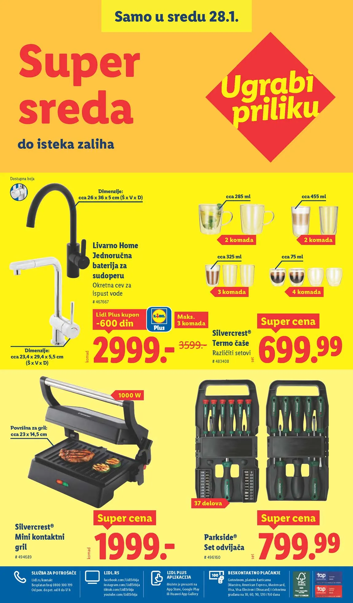 Lidl katalog sniženja Lidl akcija sniženja