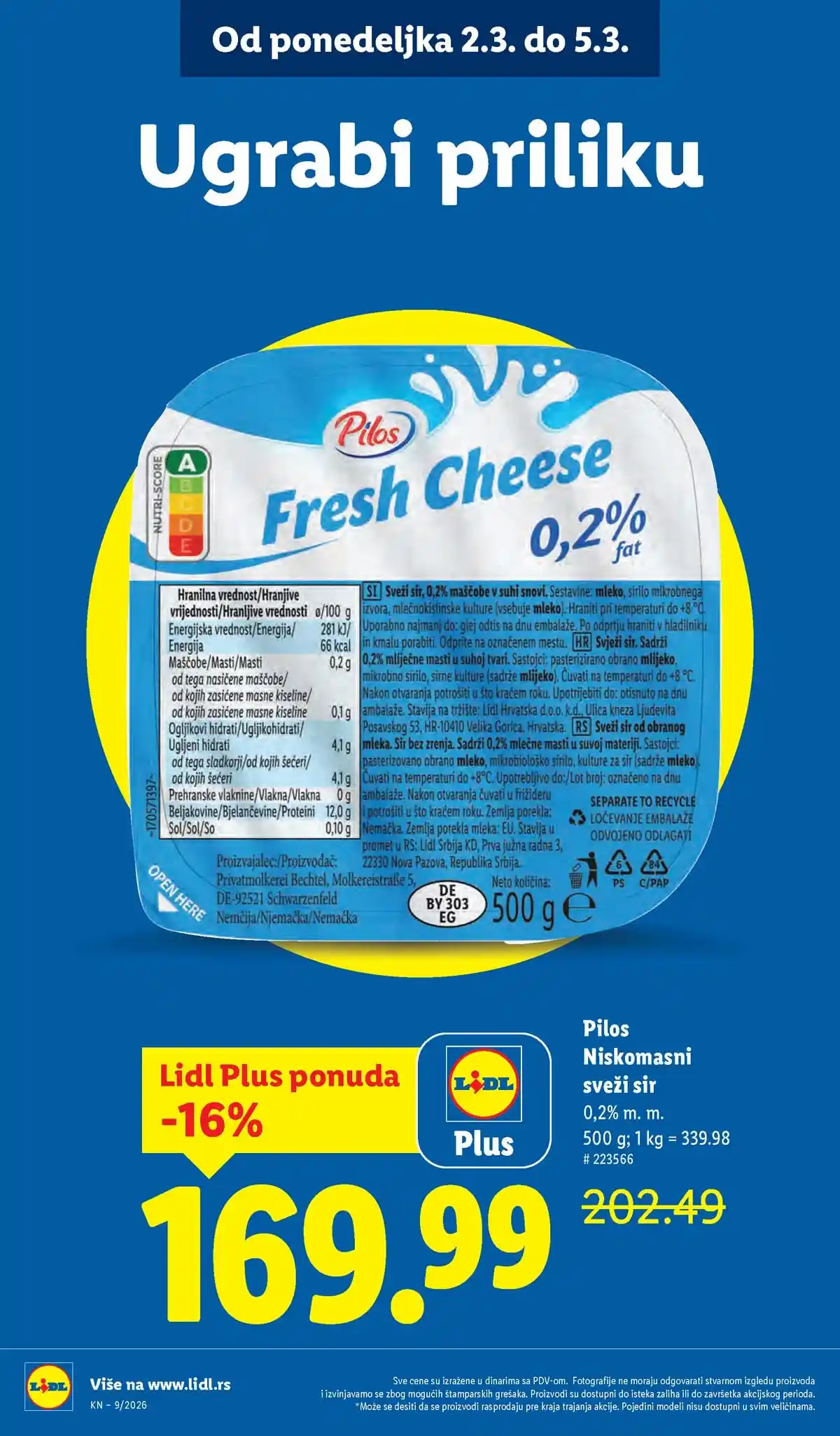 Katalozi Lidl kataloška ponuda