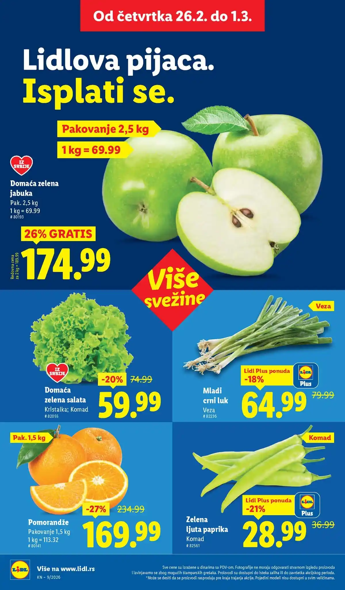 Katalozi Lidl kataloška ponuda