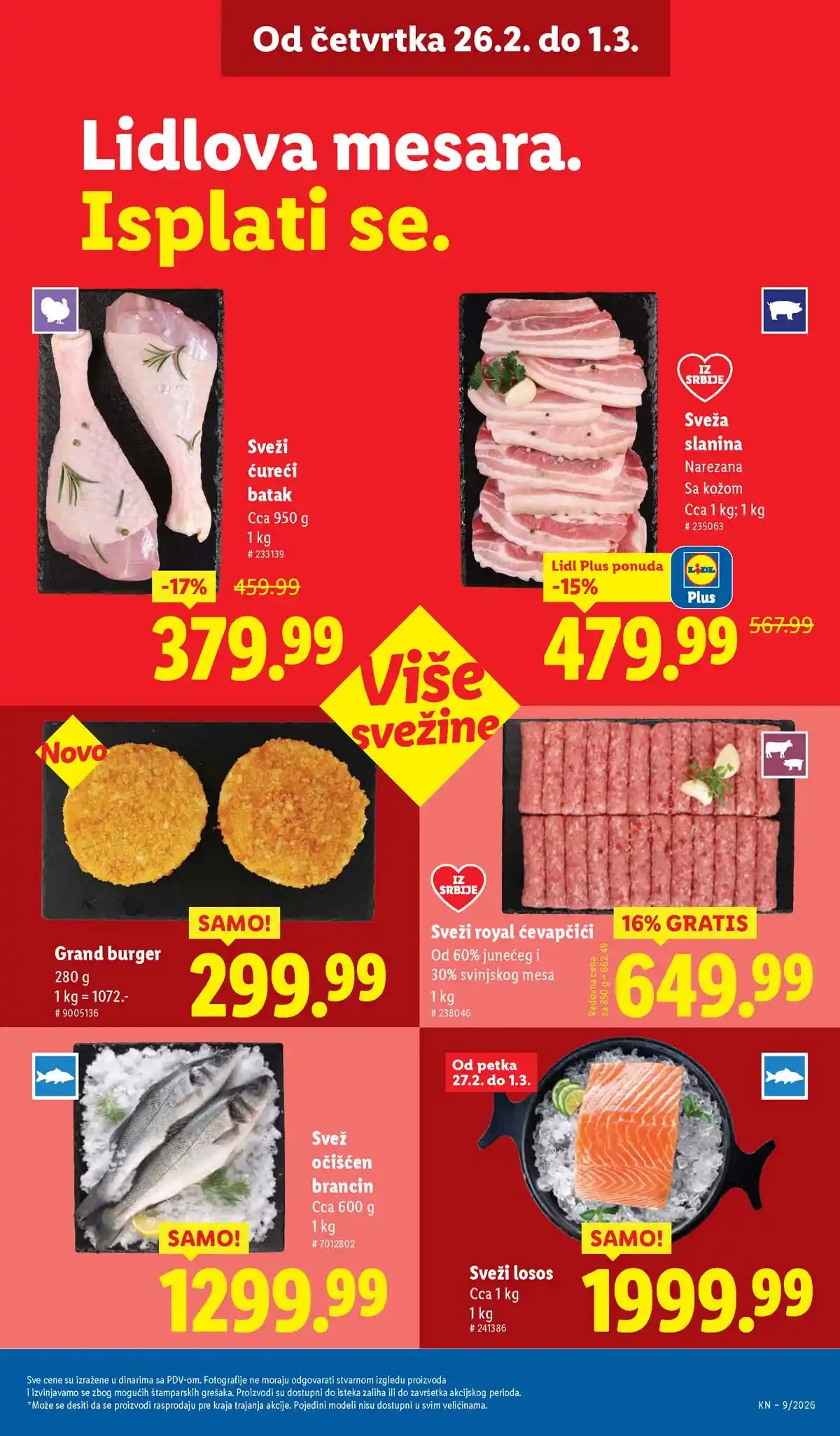 Katalozi Lidl kataloška ponuda