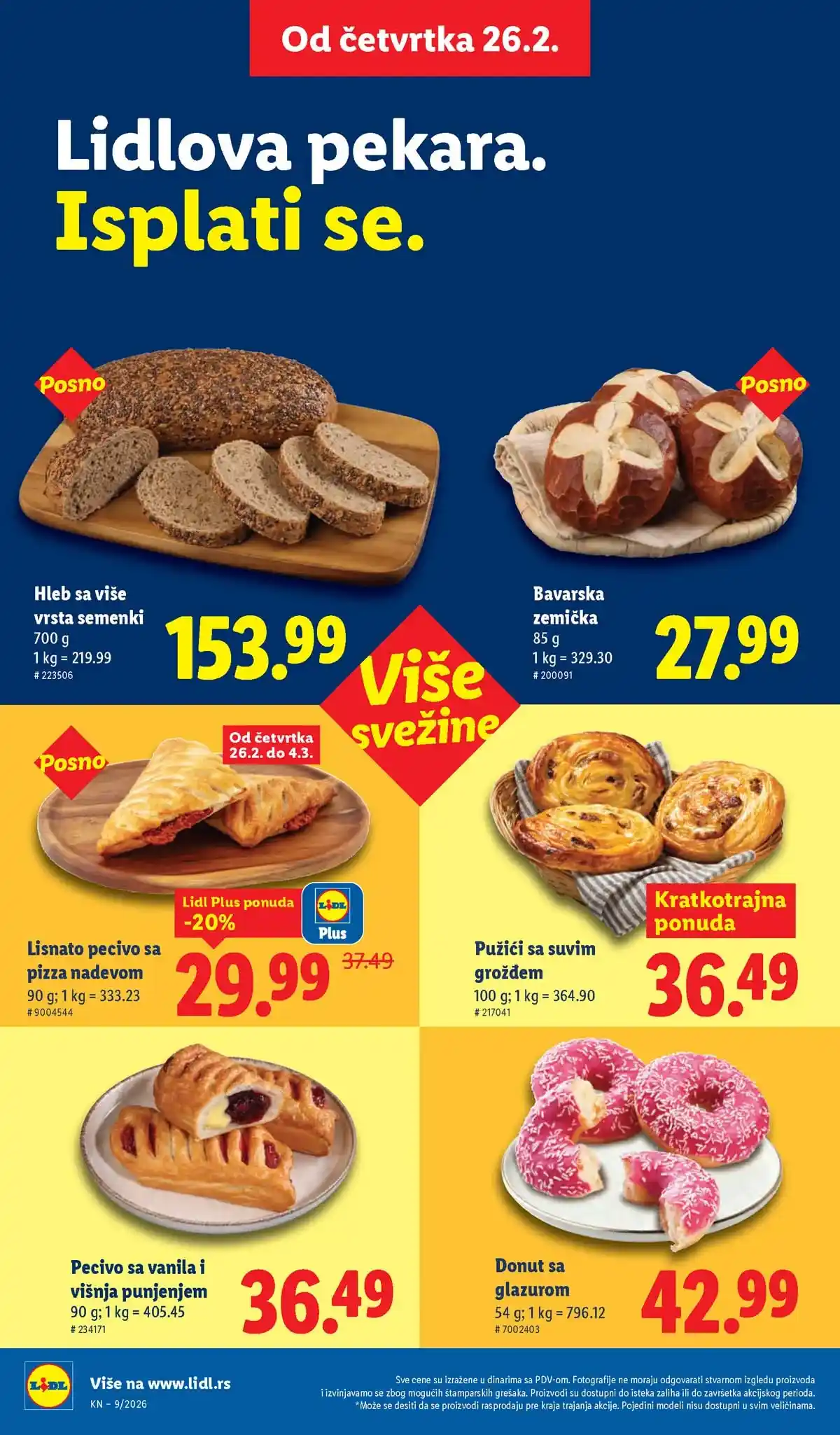 Katalozi Lidl kataloška ponuda
