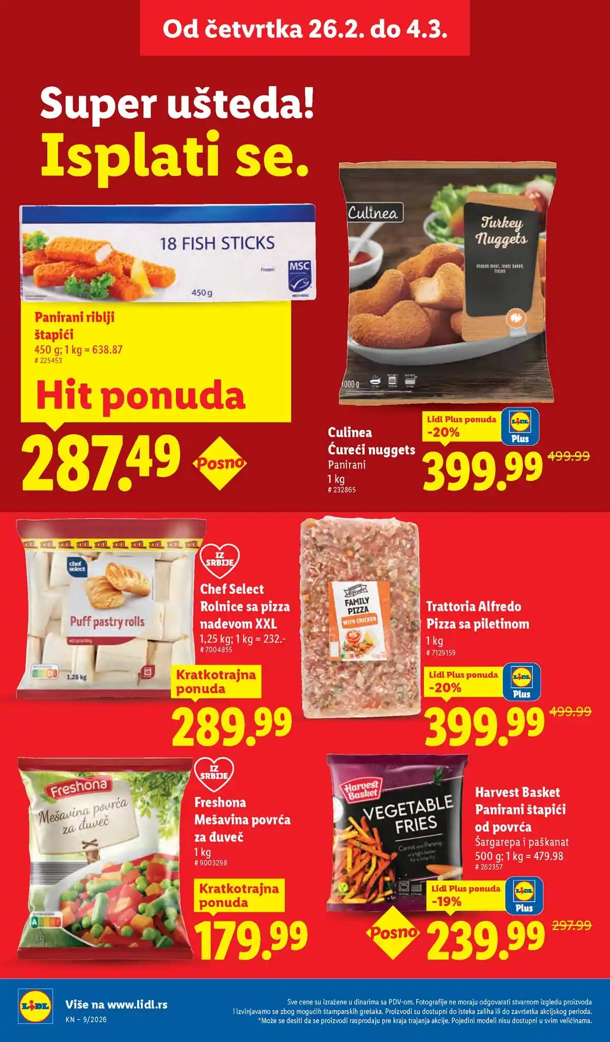 Katalozi Lidl kataloška ponuda
