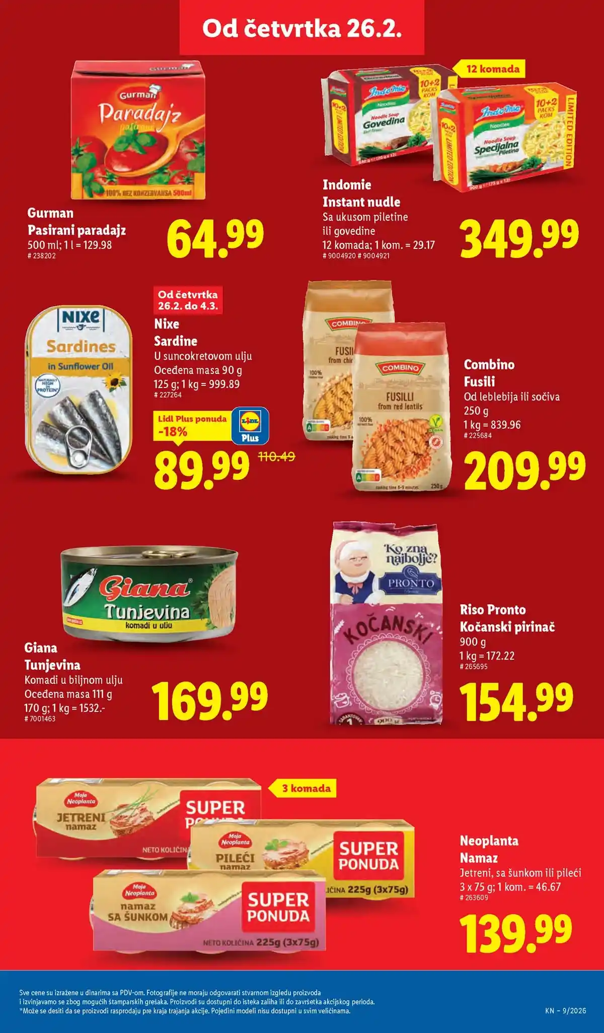 Katalozi Lidl kataloška ponuda