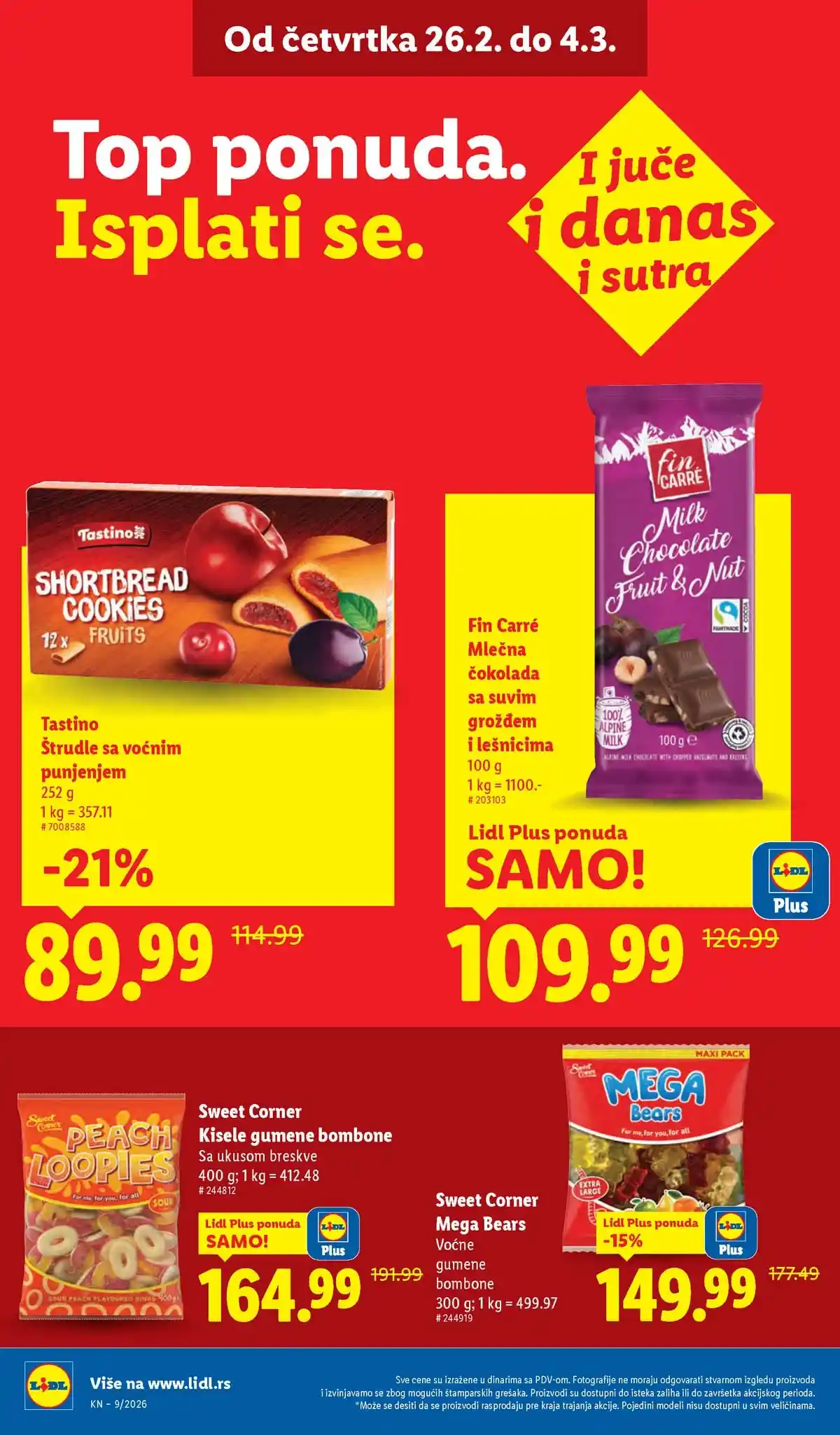 Katalozi Lidl kataloška ponuda