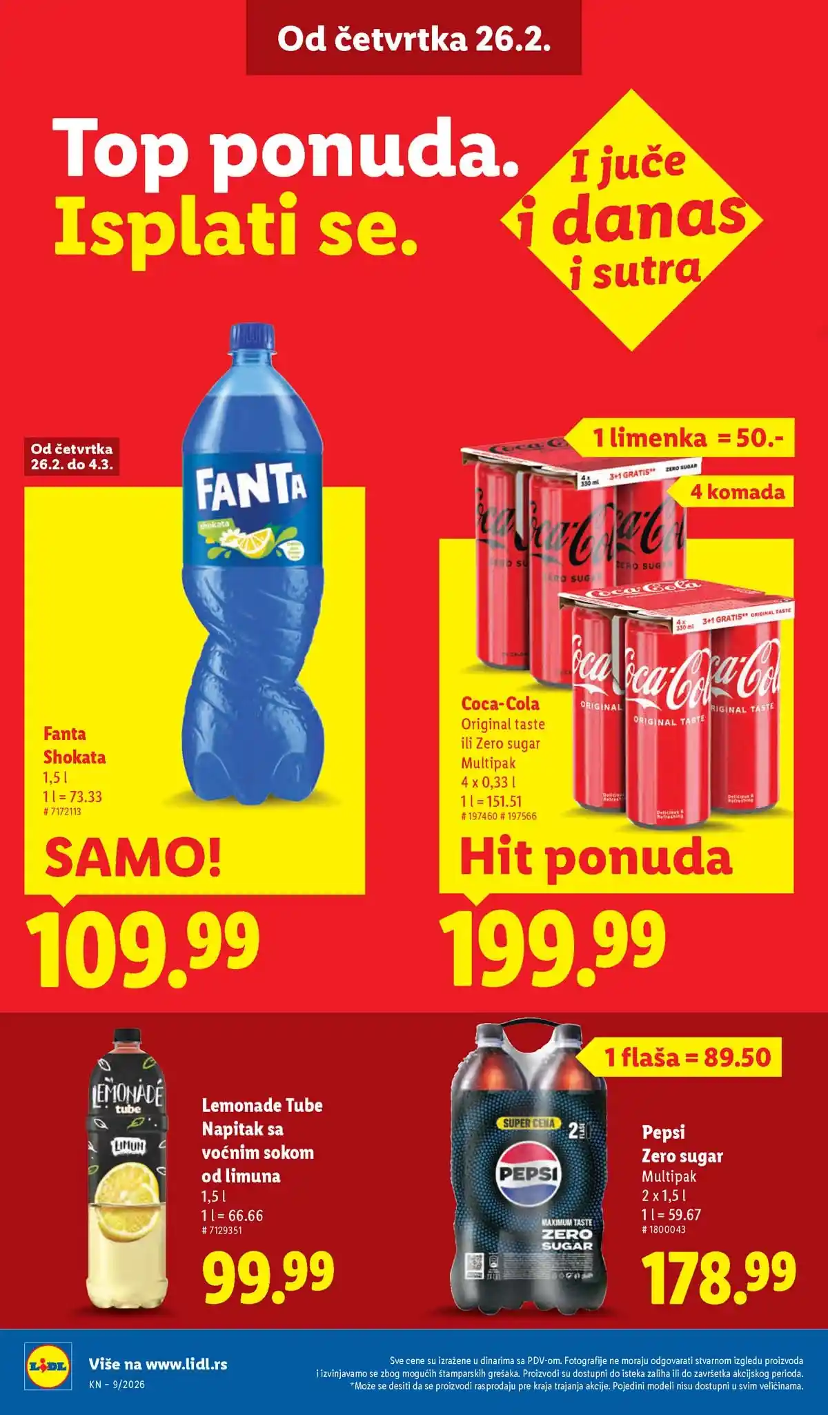 Katalozi Lidl kataloška ponuda