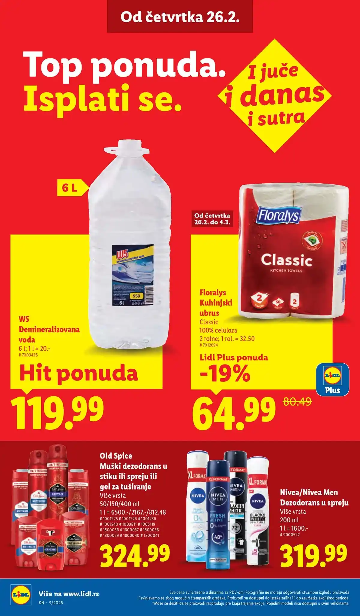 Katalozi Lidl kataloška ponuda