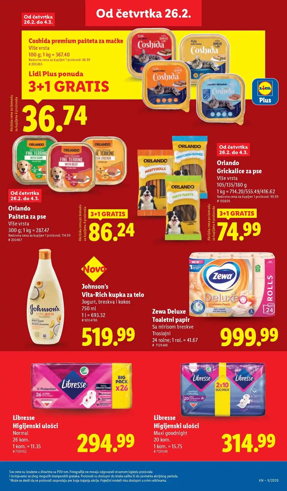 Katalozi Lidl kataloška ponuda