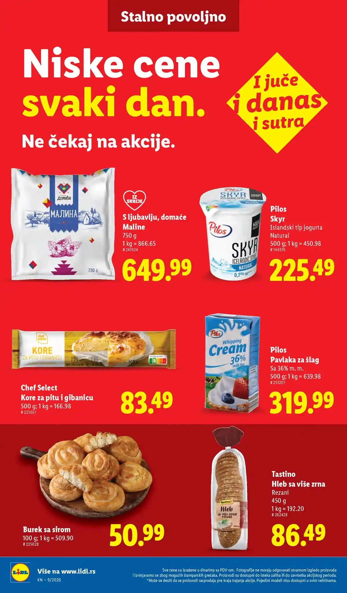 Katalozi Lidl kataloška ponuda