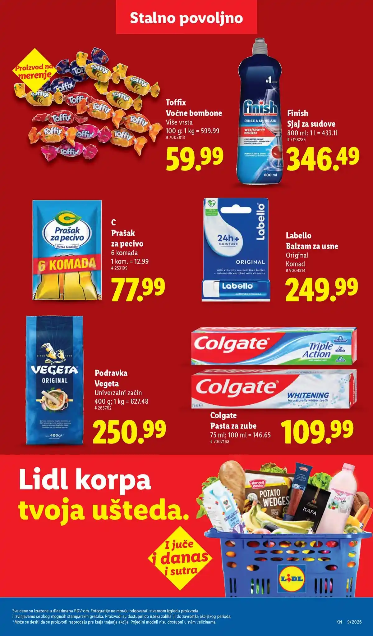 Katalozi Lidl kataloška ponuda
