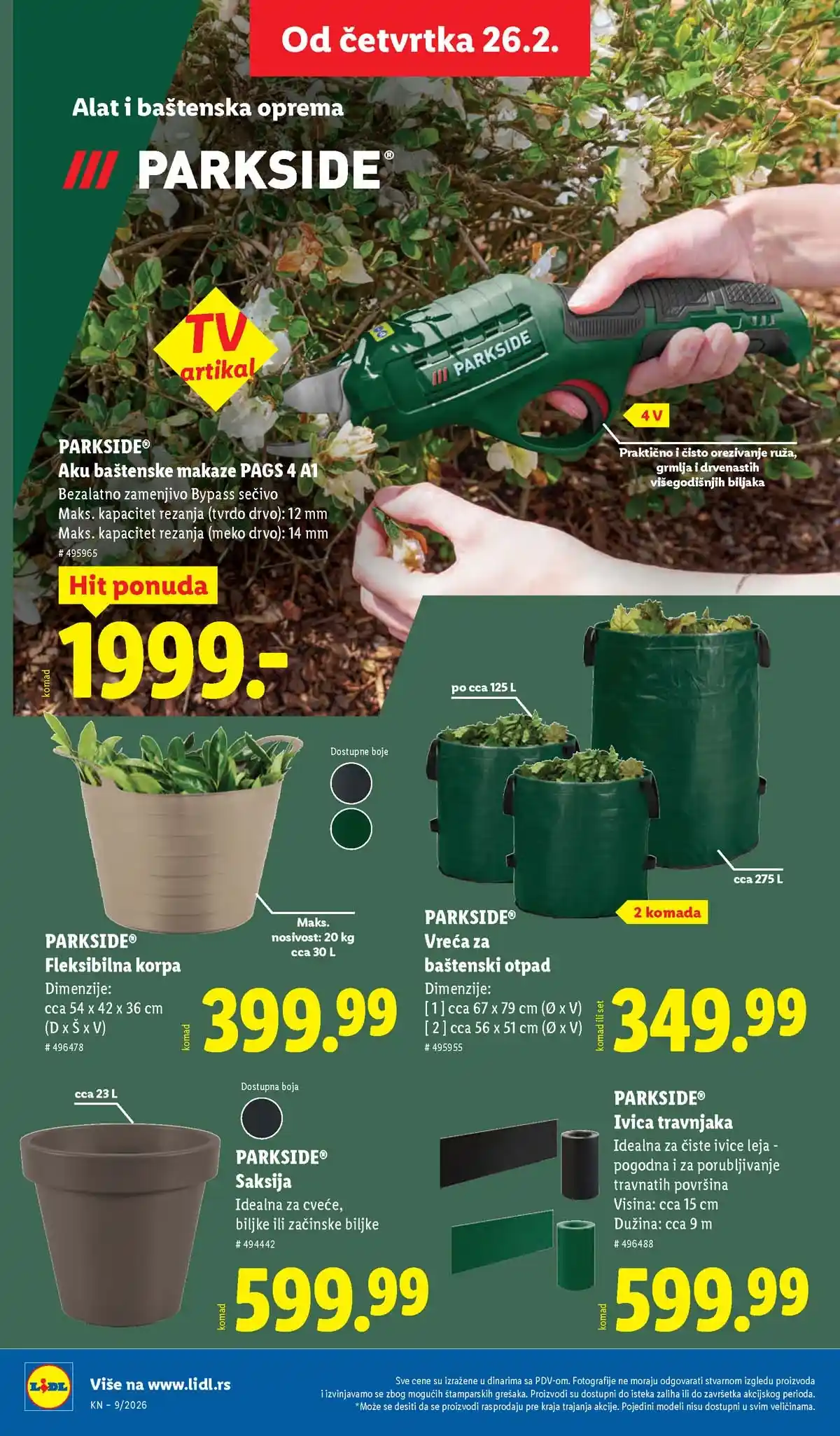 Katalozi Lidl kataloška ponuda