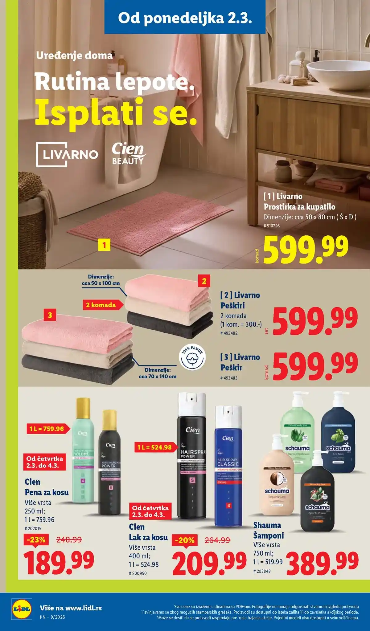 Katalozi Lidl kataloška ponuda