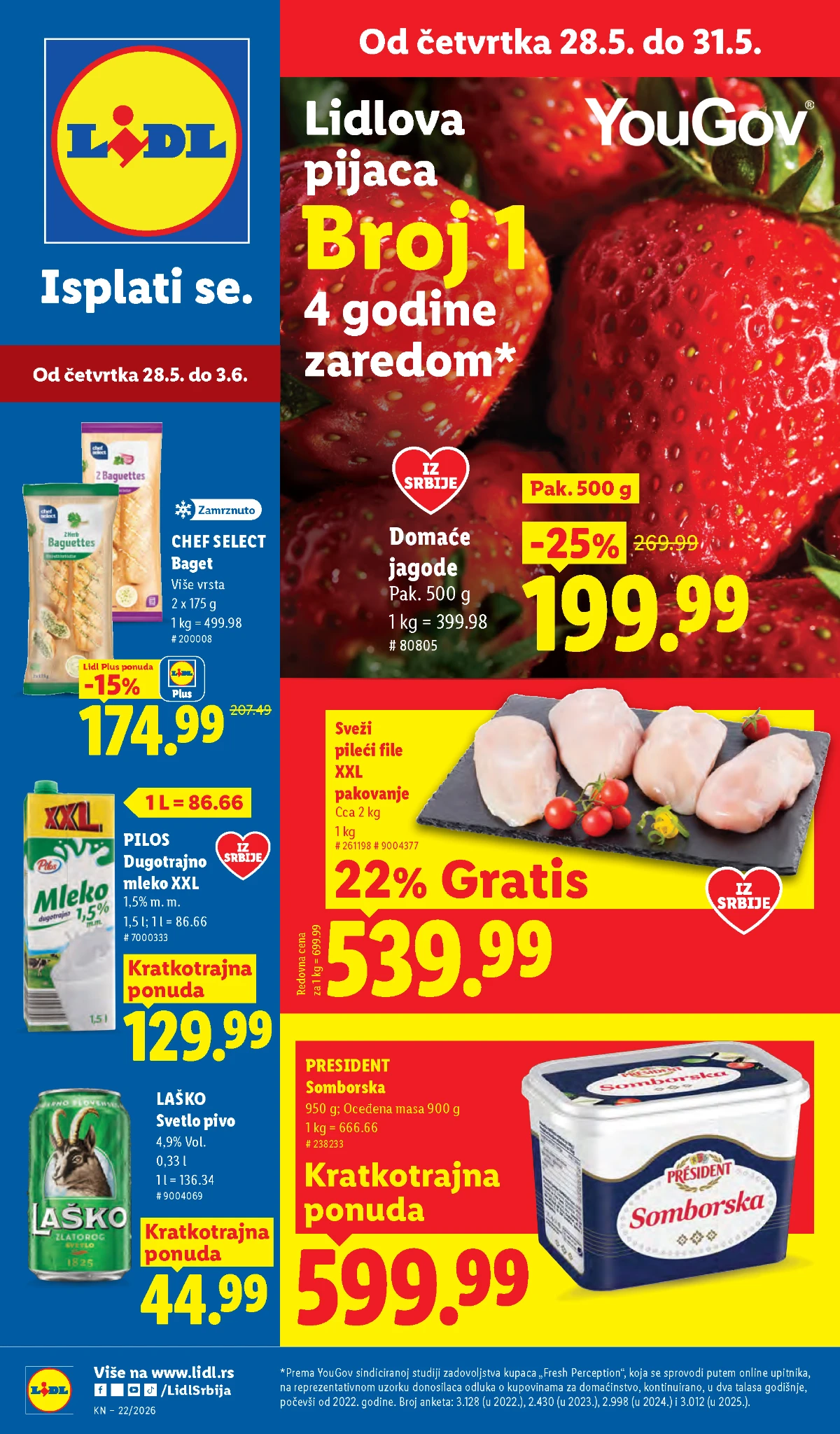 Lidl katalog jun 2026 – Parkside alati, voće, meso i proizvodi za dom po sniženim cijenama