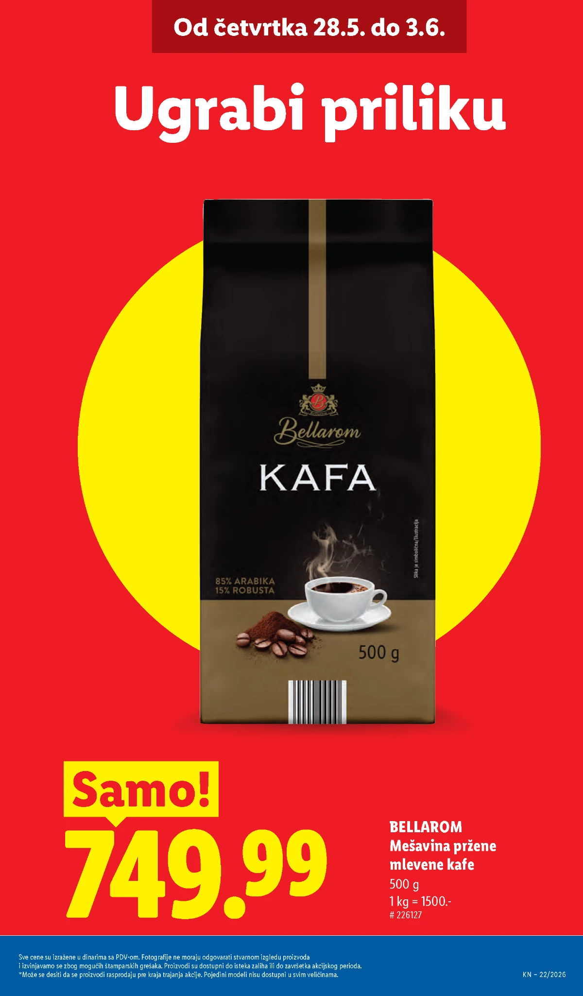 Lidl katalog strana 7 – akcijska ponuda od 28.05. do 03.06.2026 Lidl katalog strana 7 – nova Lidl sniženja i akcije