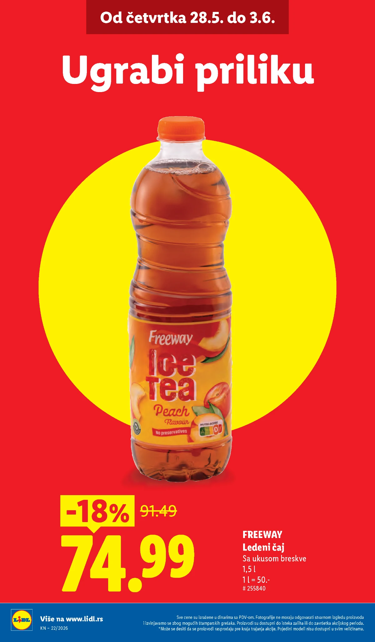 Lidl katalog strana 8 – akcijska ponuda od 28.05. do 03.06.2026 Lidl katalog strana 8 – Lidl akcija za kraj maja i početak juna 2026
