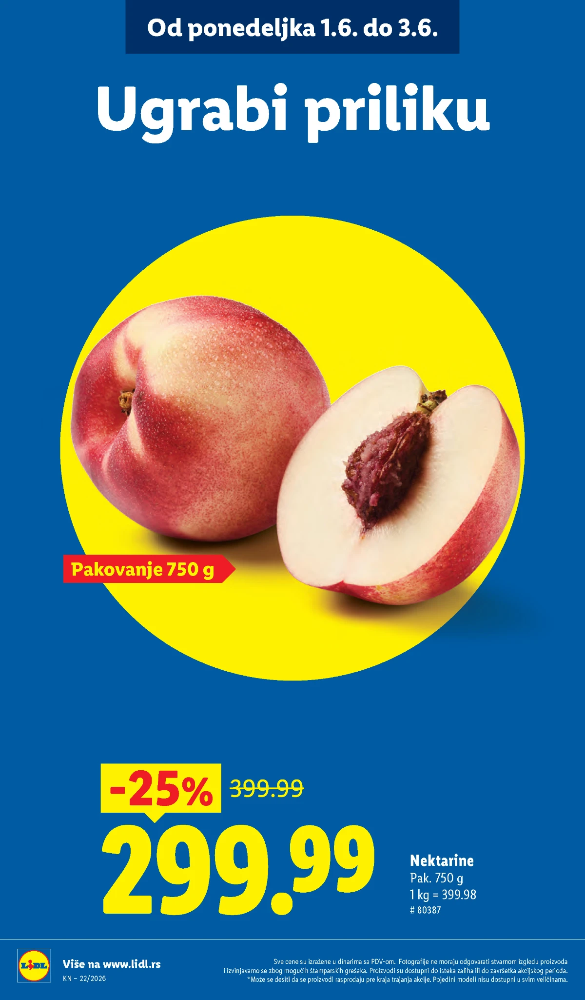 Lidl katalog strana 10 – akcijska ponuda od 28.05. do 03.06.2026 Lidl katalog strana 10 – Lidl proizvodi na sniženju