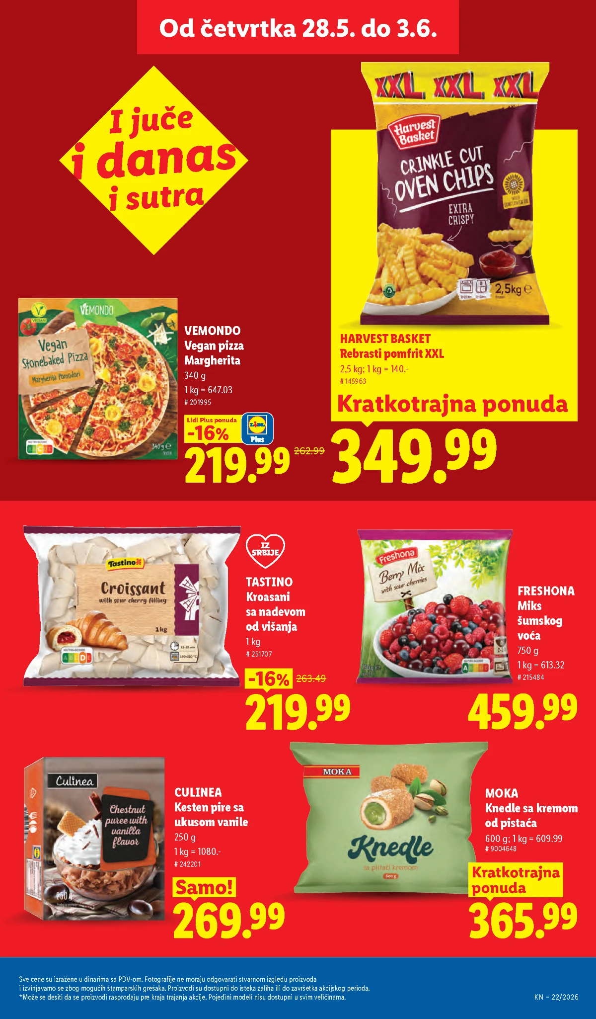 Lidl katalog strana 25 – akcijska ponuda od 28.05. do 03.06.2026 Lidl katalog strana 25 – Lidl akcije za kraj maja i početak juna