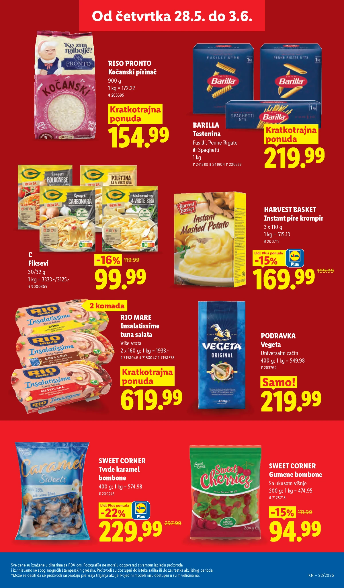 Lidl katalog strana 29 – akcijska ponuda od 28.05. do 03.06.2026 Lidl katalog strana 29 – Lidl akcije i ponude