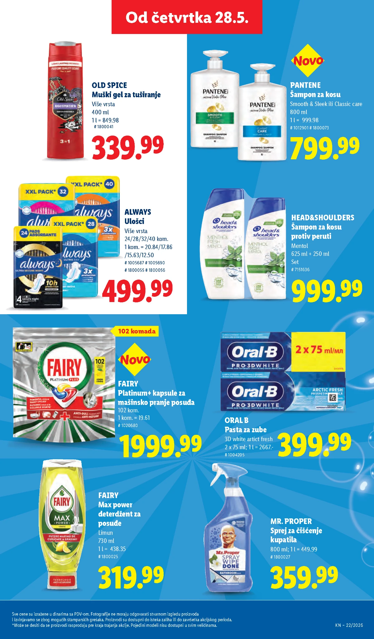 Lidl katalog strana 35 – akcijska ponuda od 28.05. do 03.06.2026 Lidl katalog strana 35 – Lidl akcijska ponuda jun 2026