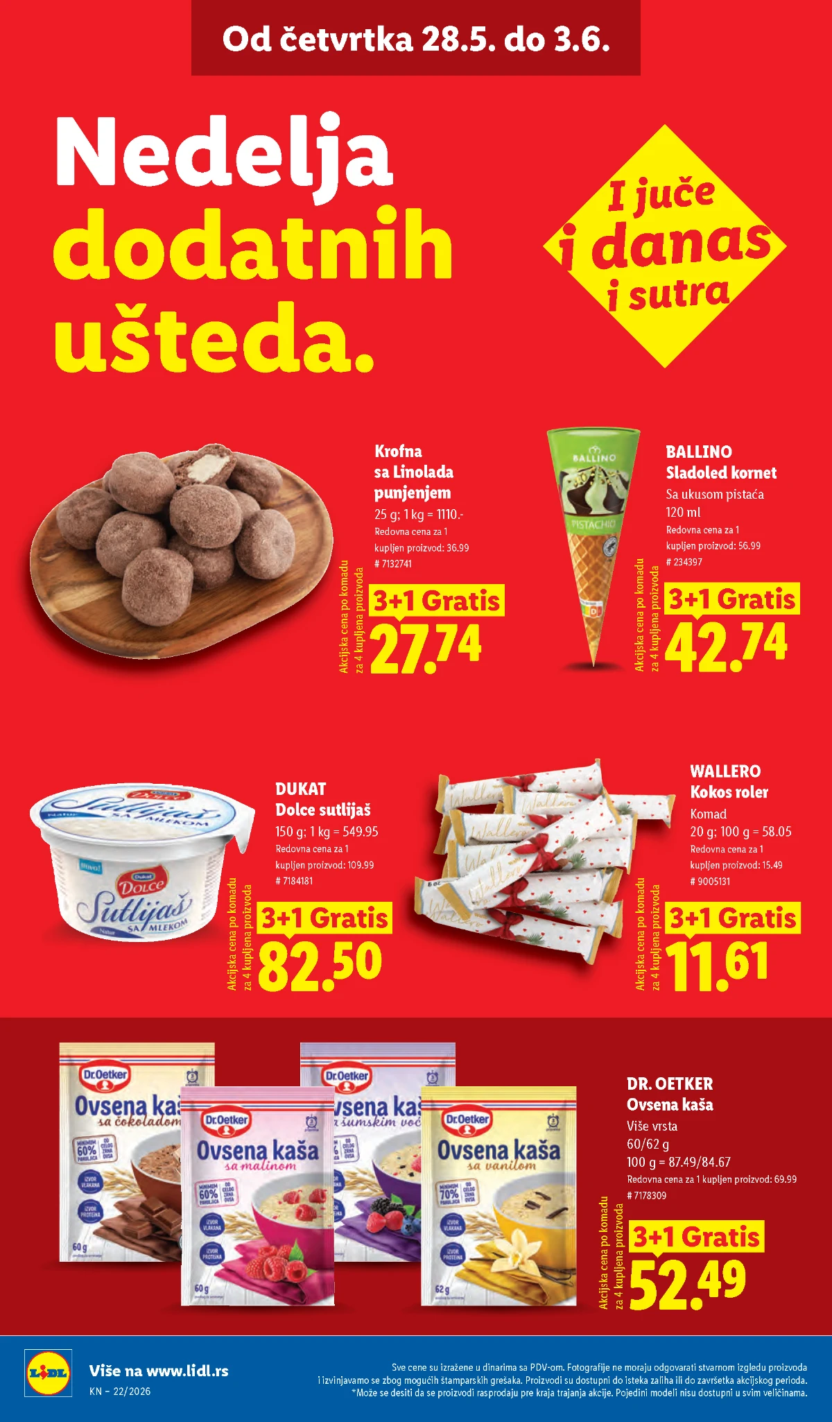 Lidl katalog strana 38 – akcijska ponuda od 28.05. do 03.06.2026 Lidl katalog strana 38 – Lidl akcija i nova sniženja