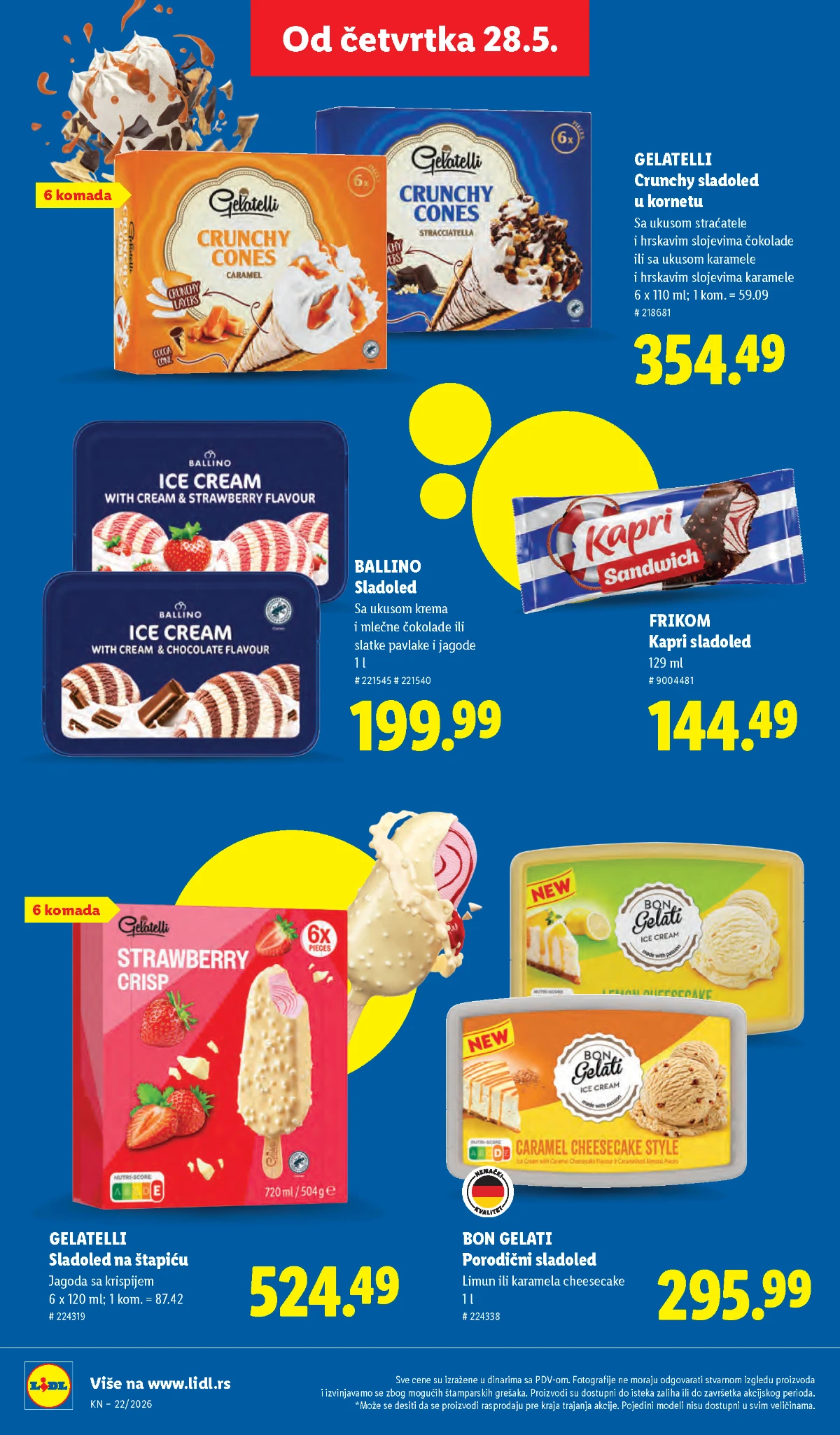 Lidl katalog strana 46 – akcijska ponuda od 28.05. do 03.06.2026 Lidl katalog strana 46 – Lidl akcije i sniženja jun 2026