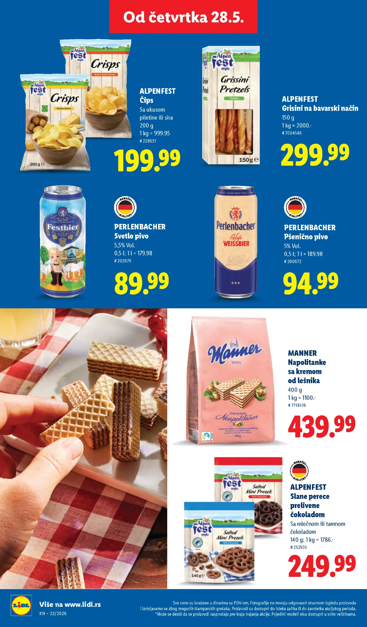 Lidl katalog strana 54 – akcijska ponuda od 28.05. do 03.06.2026 Lidl katalog strana 54 – Lidl akcija jun 2026