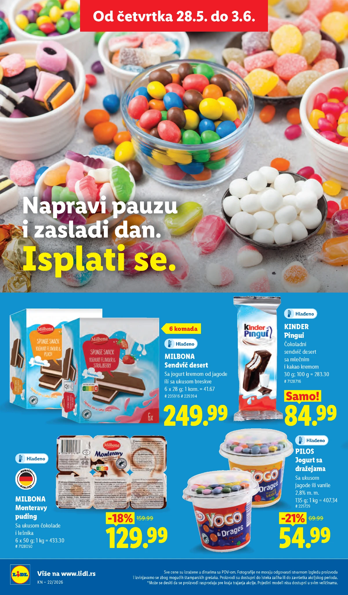 Lidl katalog strana 60 – akcijska ponuda od 28.05. do 03.06.2026 Lidl katalog strana 60 – Lidl proizvodi i sniženja