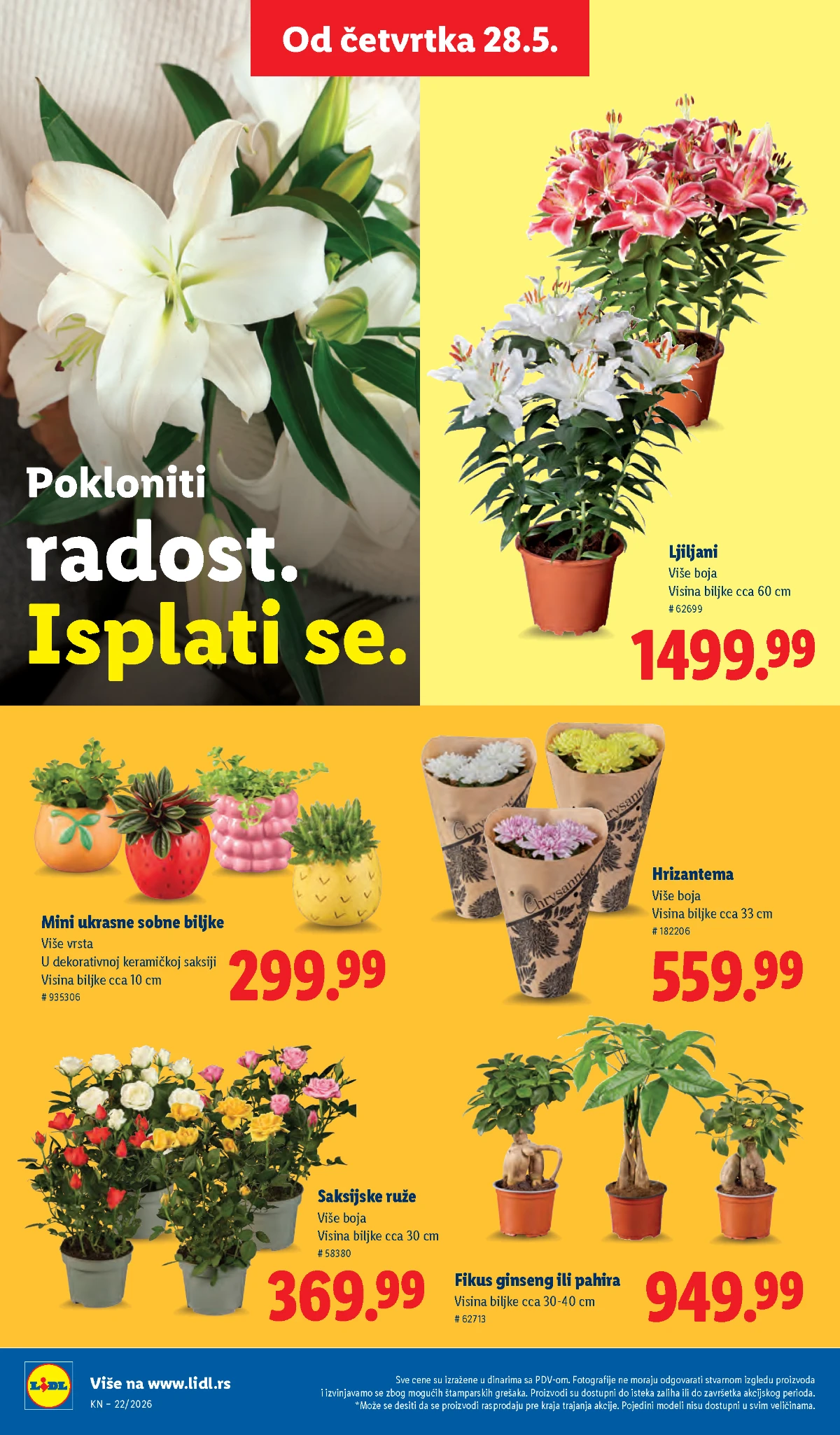 Lidl katalog strana 72 – akcijska ponuda od 28.05. do 03.06.2026 Lidl katalog strana 72 – Lidl proizvodi na akciji