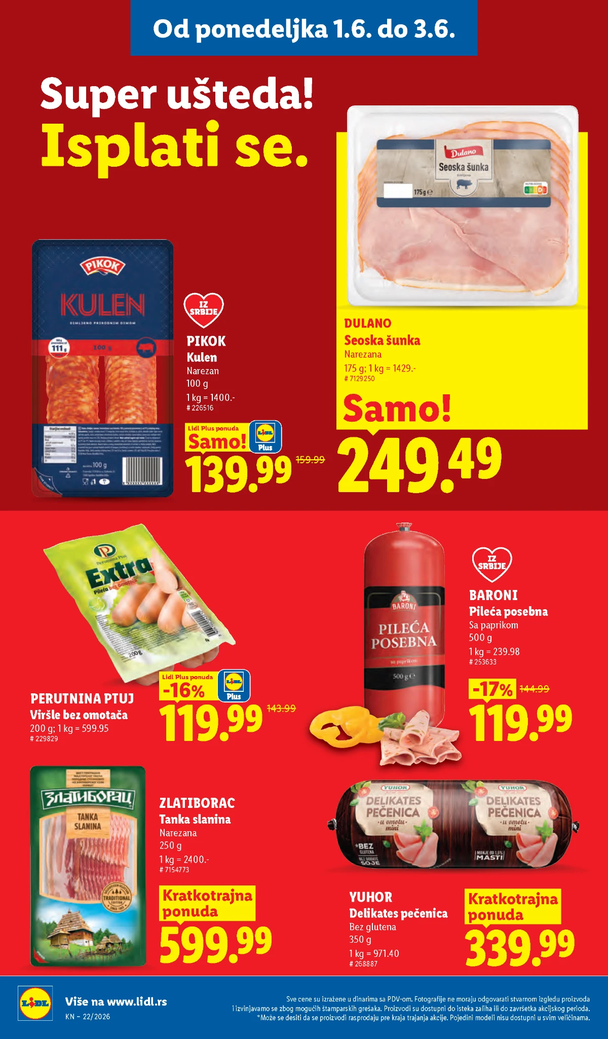 Lidl katalog strana 98 – akcijska ponuda od 28.05. do 03.06.2026 Lidl katalog strana 98 – Lidl akcija i nova sniženja