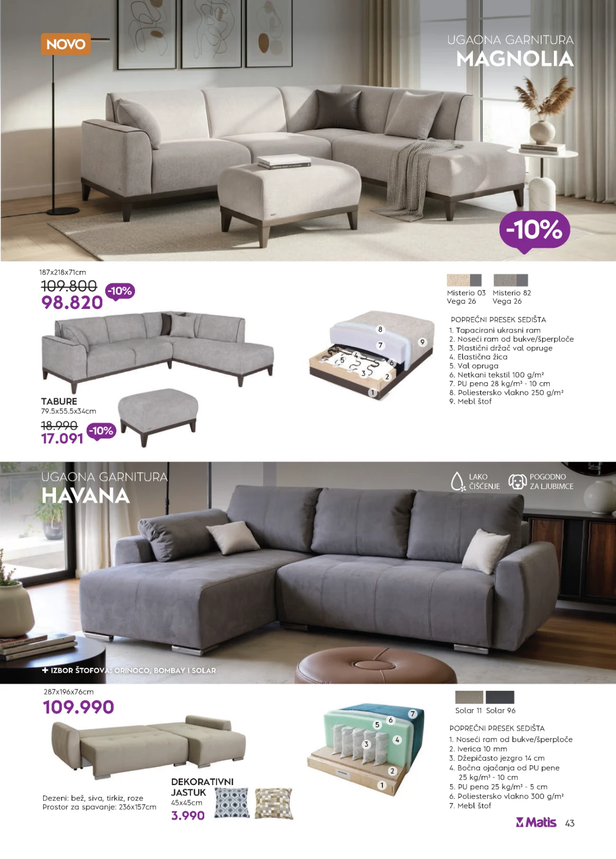 katalog namještaja matis
