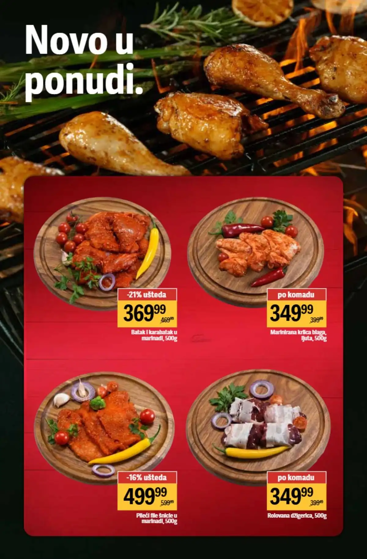 Maxi nedeljni katalog strana 6 voće i povrće po sniženim cenama Srbija  april / maj 2026