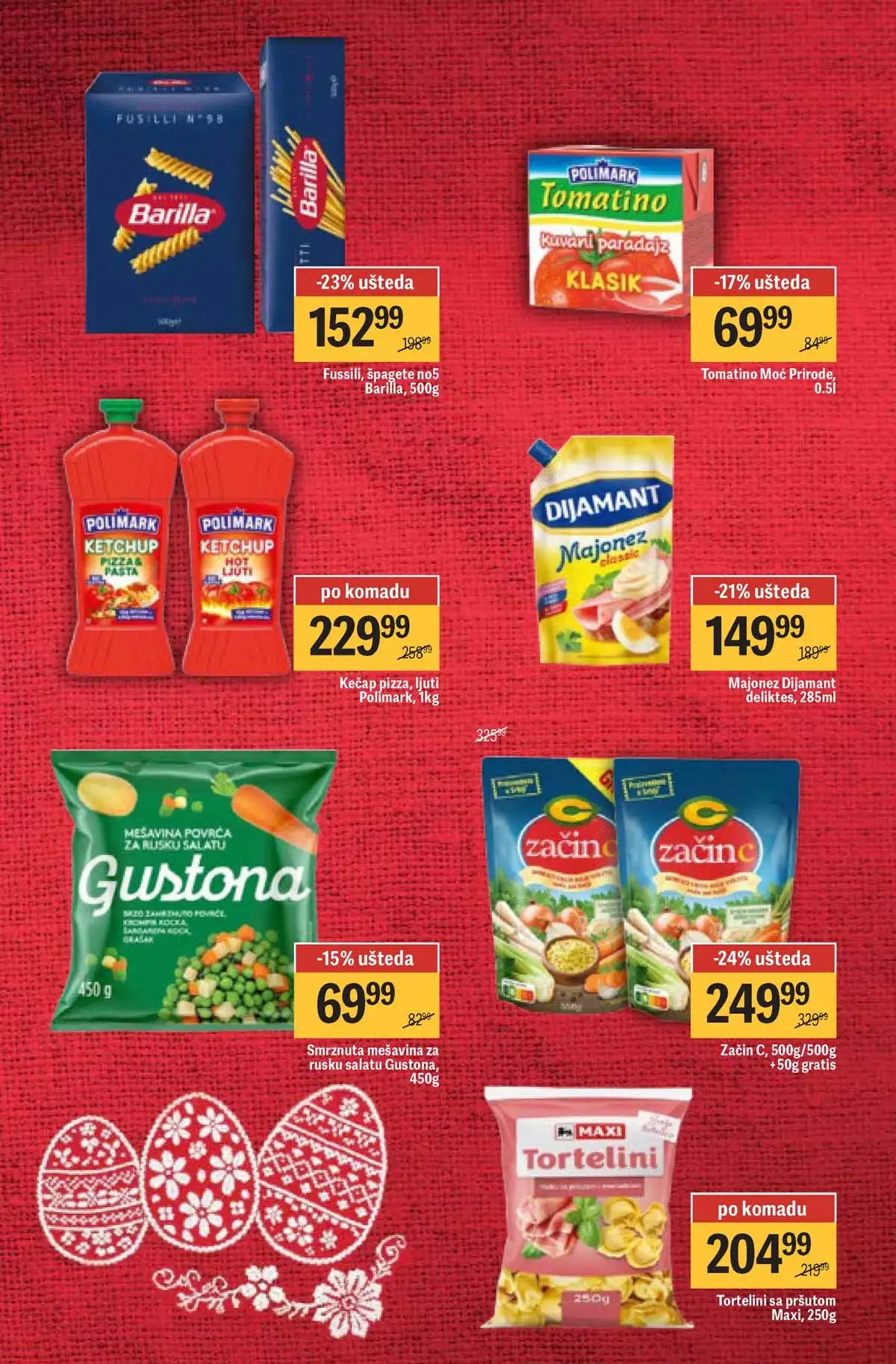Maxi akcija do 59% strana 20 – ponude do 12.04.2026 Maxi akcija do 59% katalog strana 20 Srbija 2026 promocije