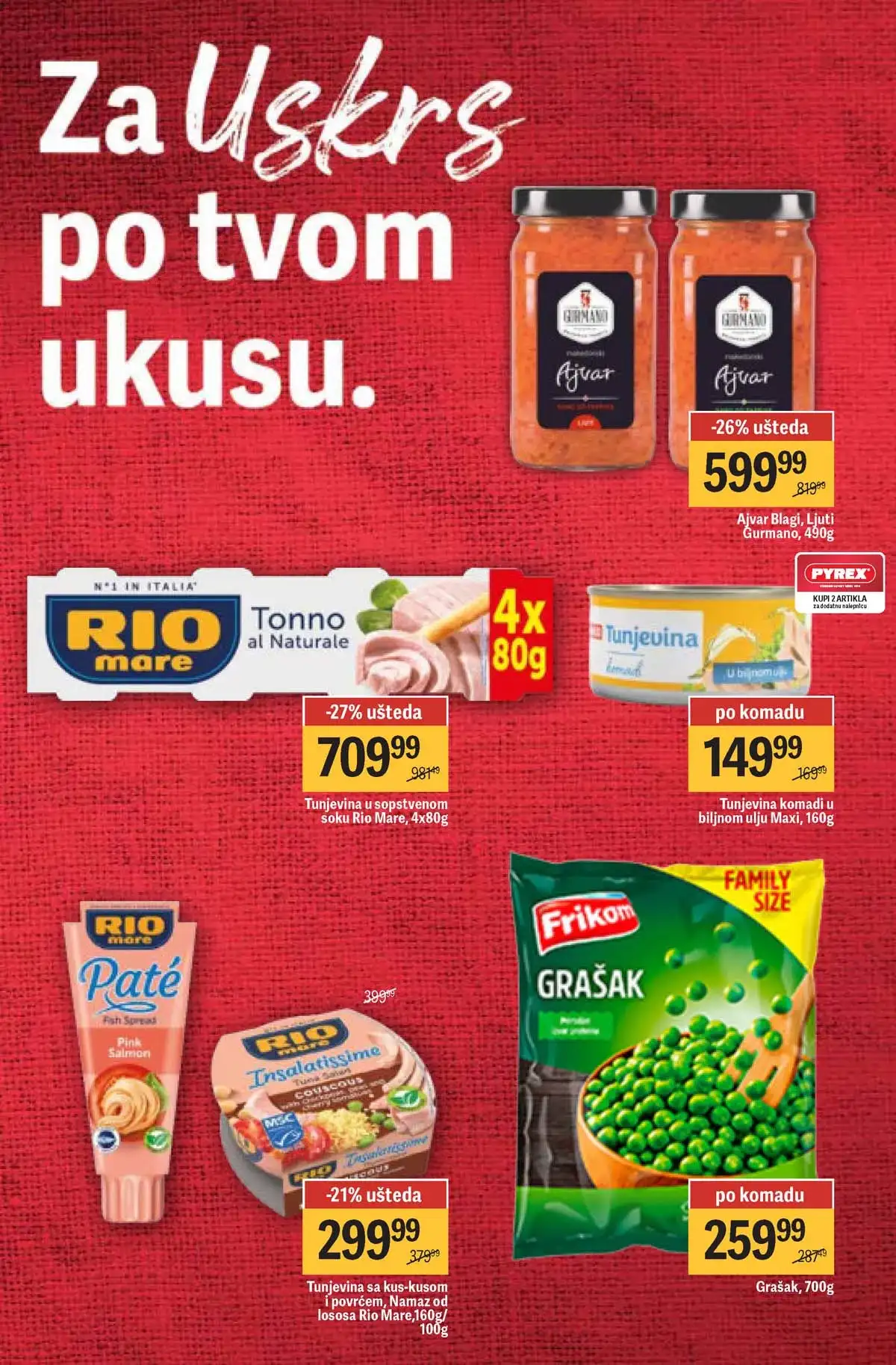 Maxi akcija do 59% strana 22 – ponude do 12.04.2026 Maxi akcija do 59% katalog strana 22 Srbija 2026 sezonske akcije