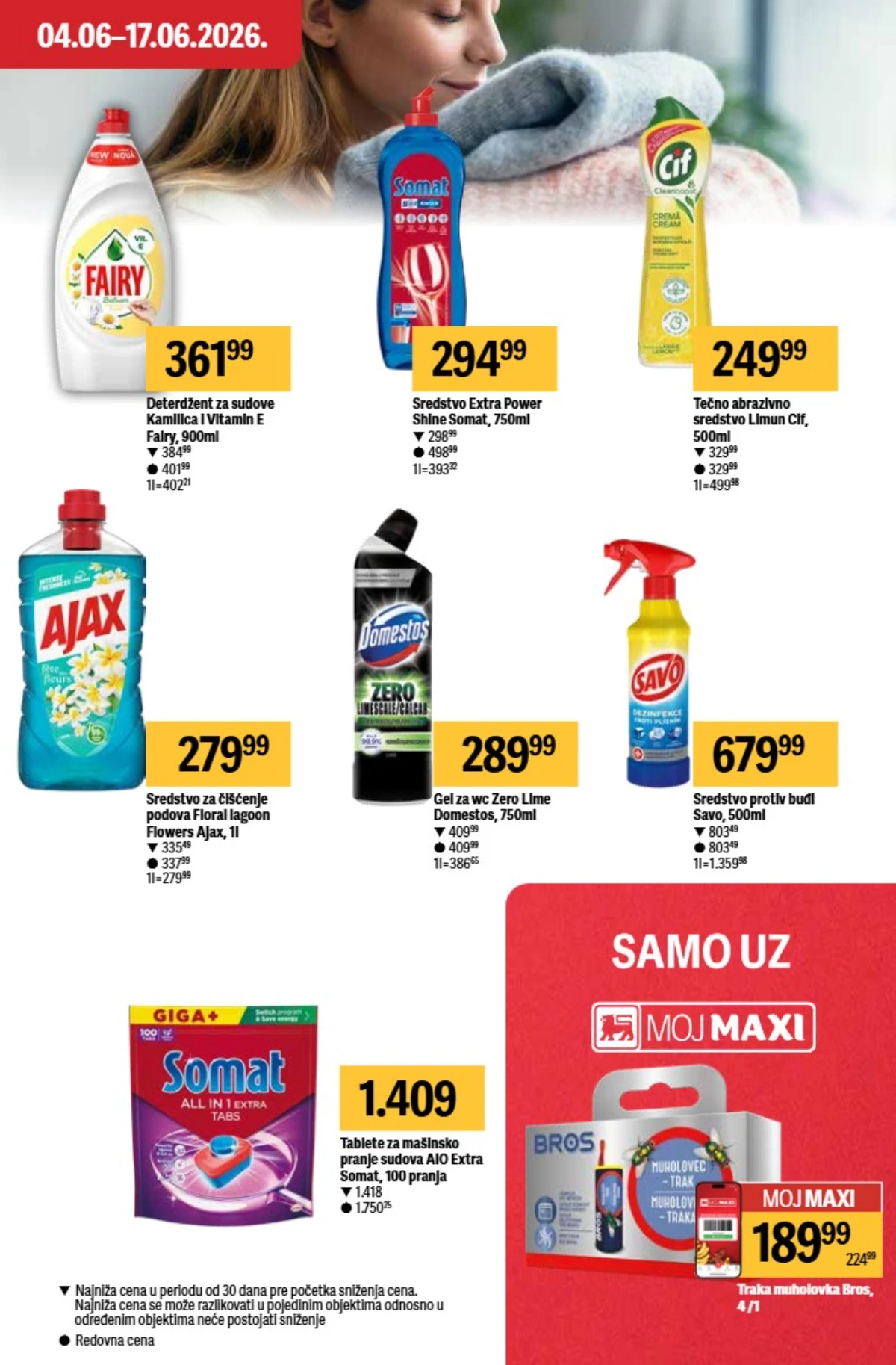 Maxi katalog strana 33 proizvodi za domaćinstvo