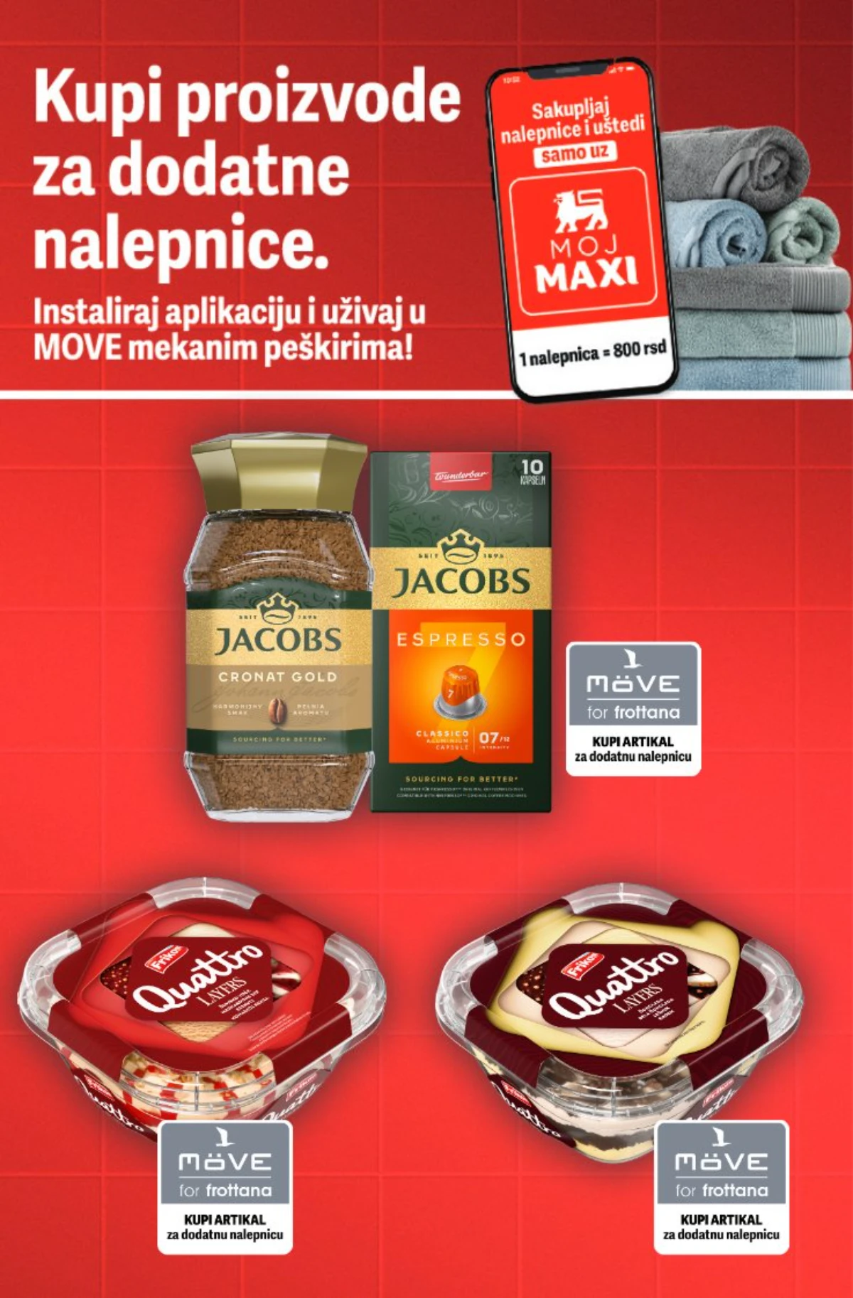 Jacobs kafa i Quattro deserti – strana 6 Jacobs kafa i Quattro deserti za dodatne nalepnice strana 6