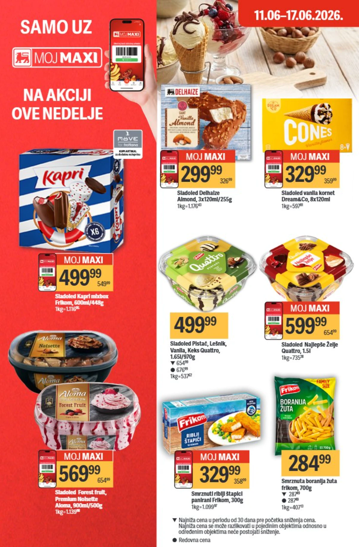 Maxi akcija strana 18 Maxi proizvodi na akciji strana 18