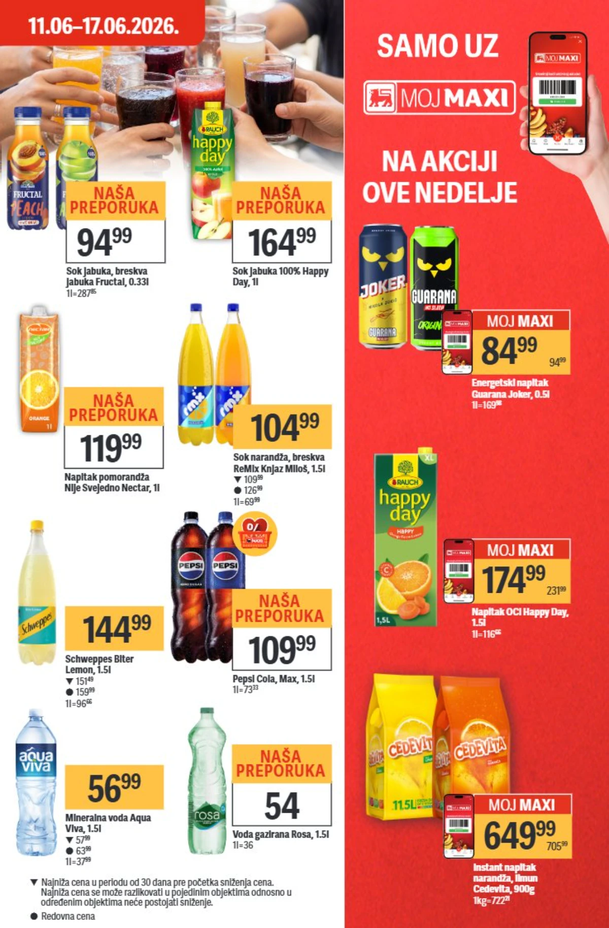 Maxi akcija strana 29 Maxi nedeljna akcija strana 29