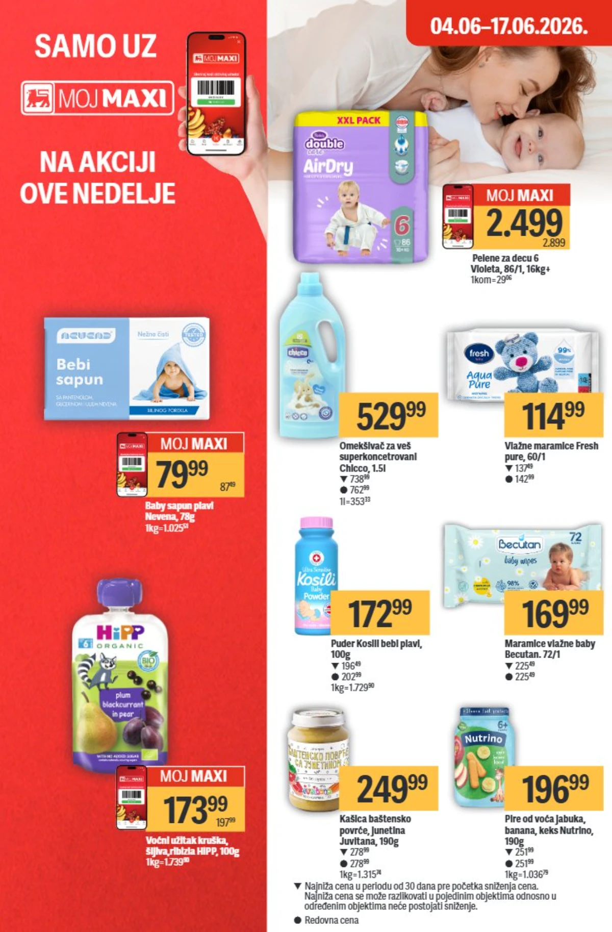 Maxi akcija strana 30 Maxi proizvodi na sniženju strana 30